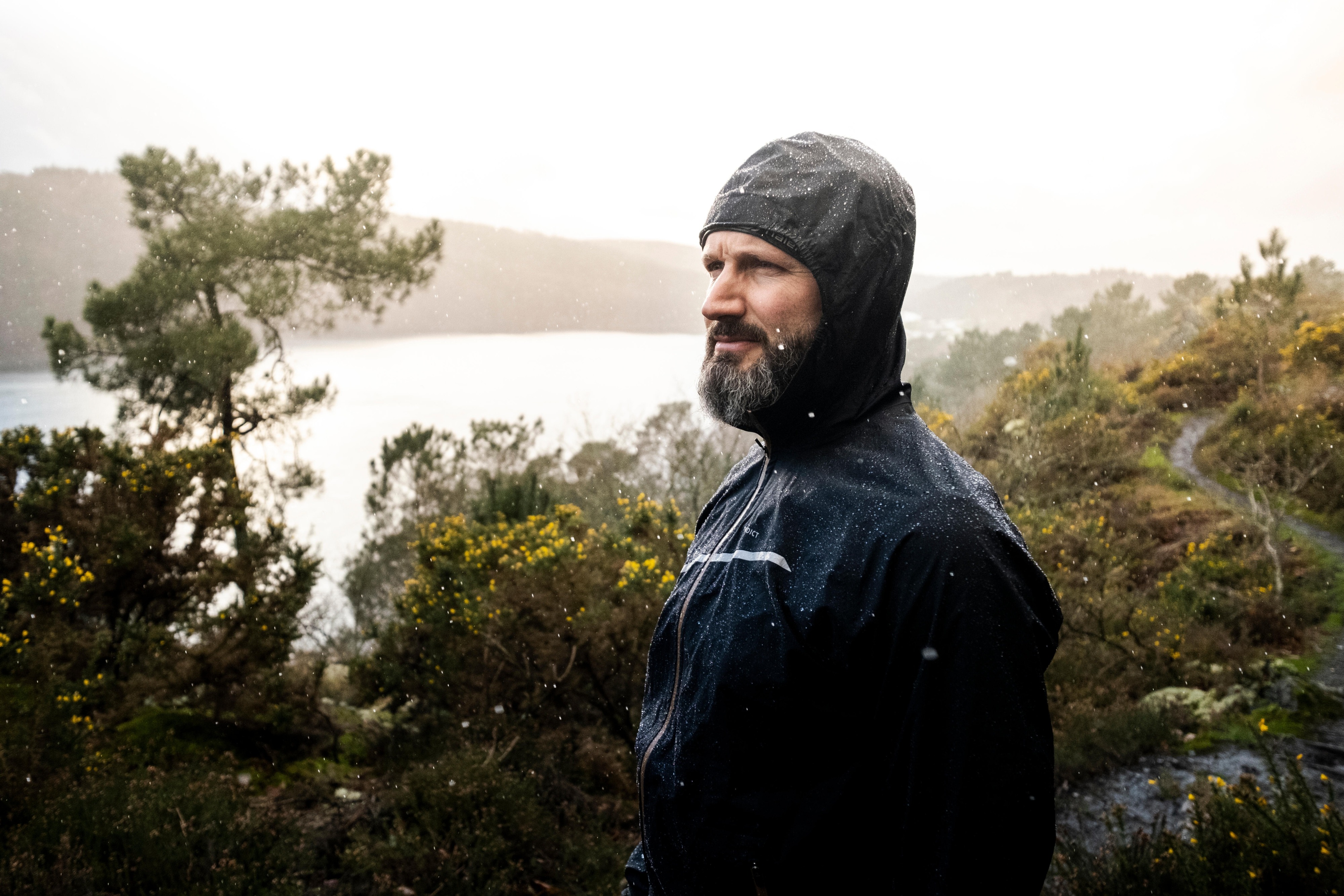 Вітровка чоловіча для трейлу Kiprun 8556433 S чорнафото20