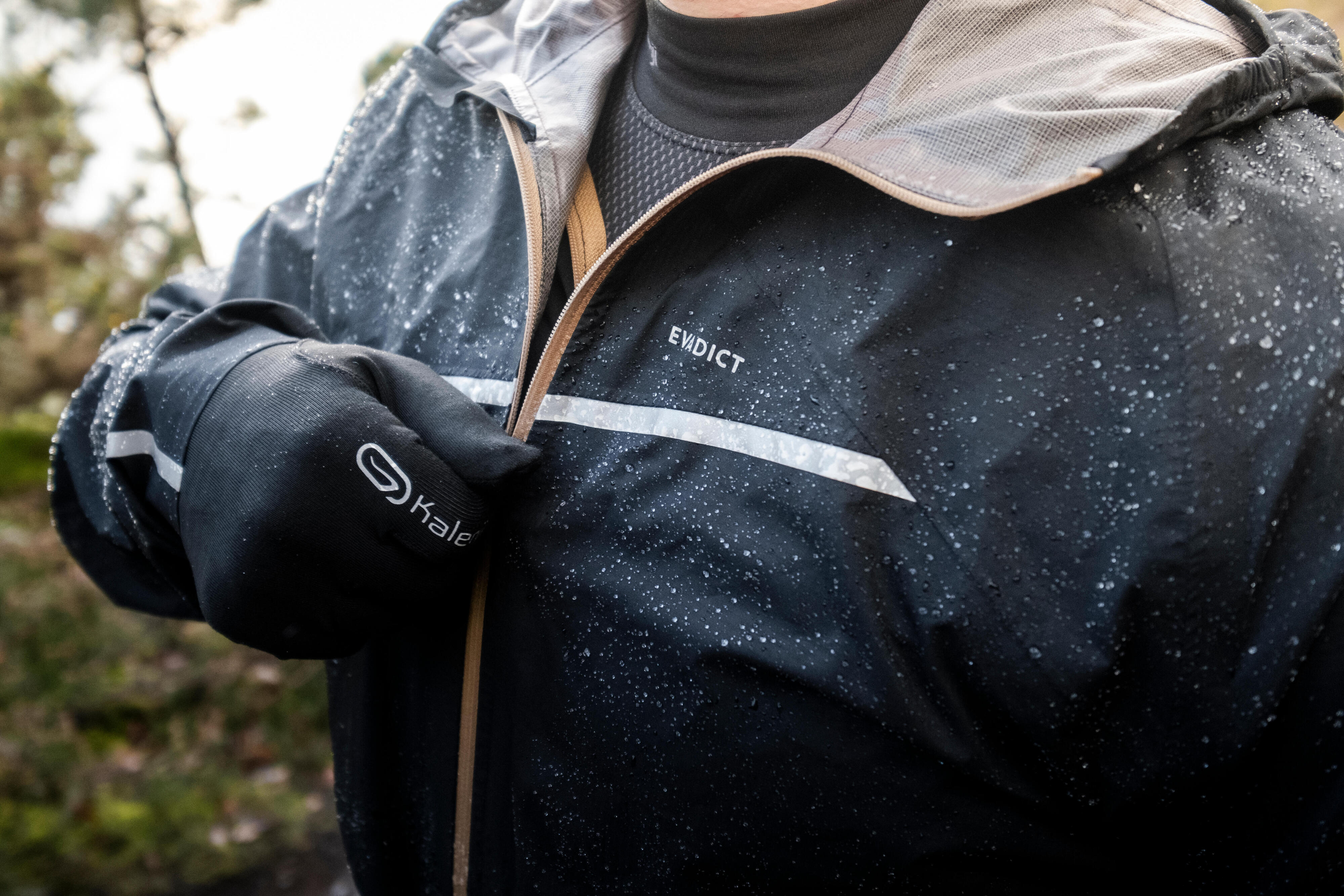 Вітровка чоловіча для трейлу Kiprun 8556433 S чорнафото21