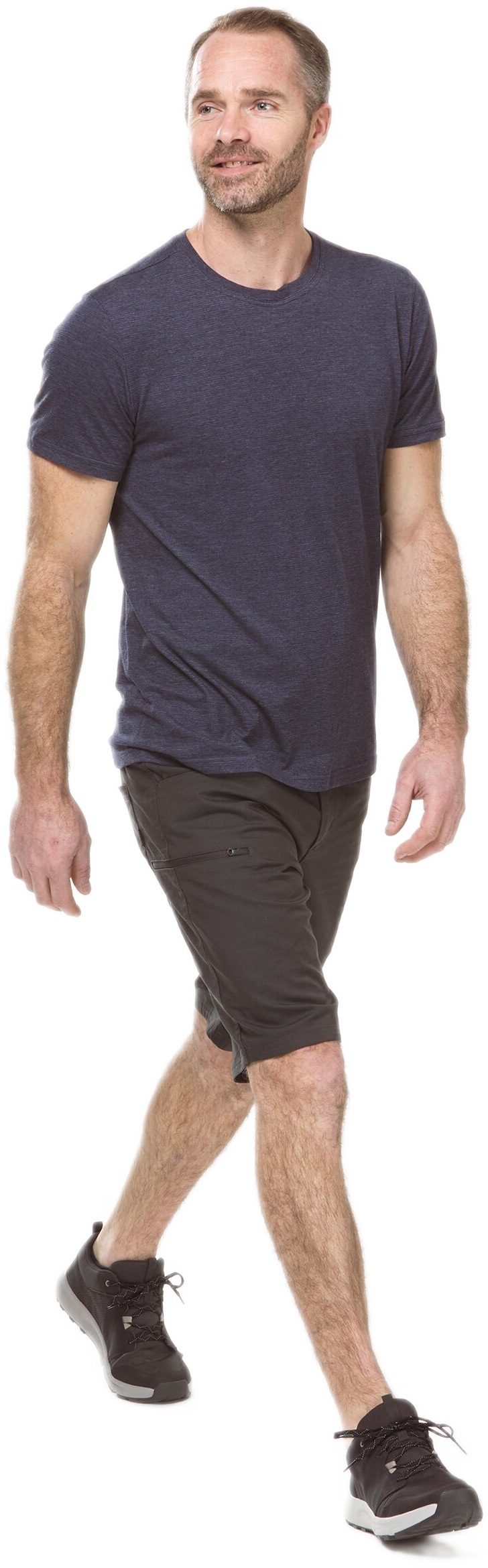 Шорты-бермуды мужские для туризма Quechua NH500 Regular 8644369 40 темно-серые фото 6