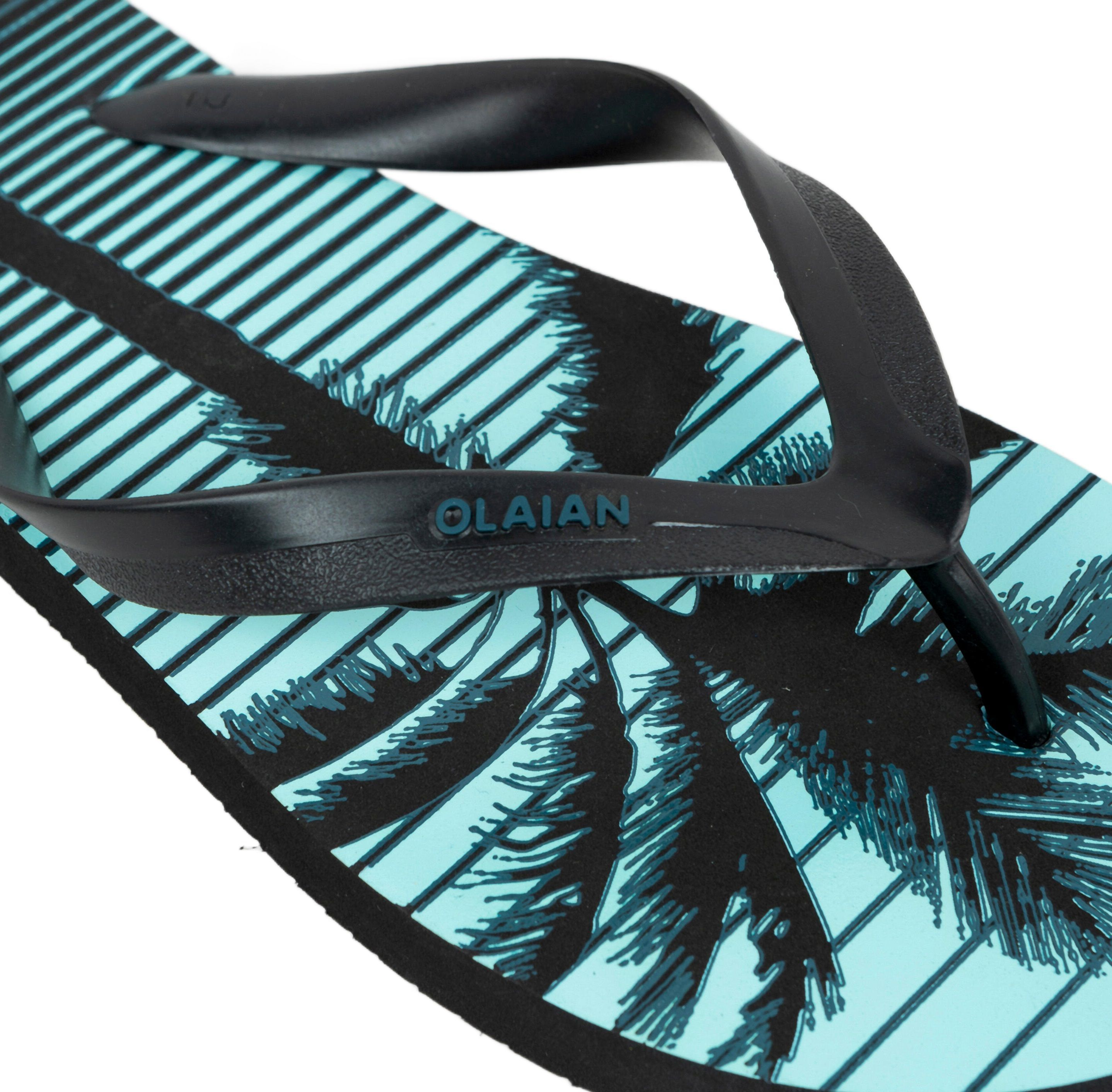 Вьетнамки мужские Olaian 120 8668713 43/44 черные фото 5