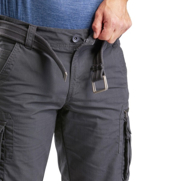 Штани чоловічі для туризму Forclaz Travel 100 8572550 42 сіріфото8