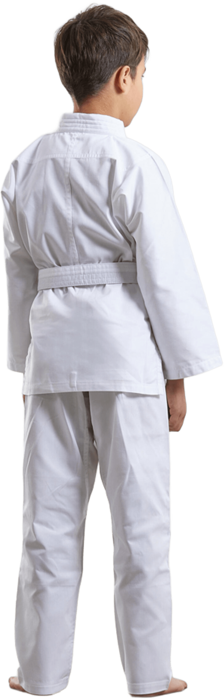 Кимоно для мальчиков для дзюдо Outshock 100 8759371 100 см белое фото 2