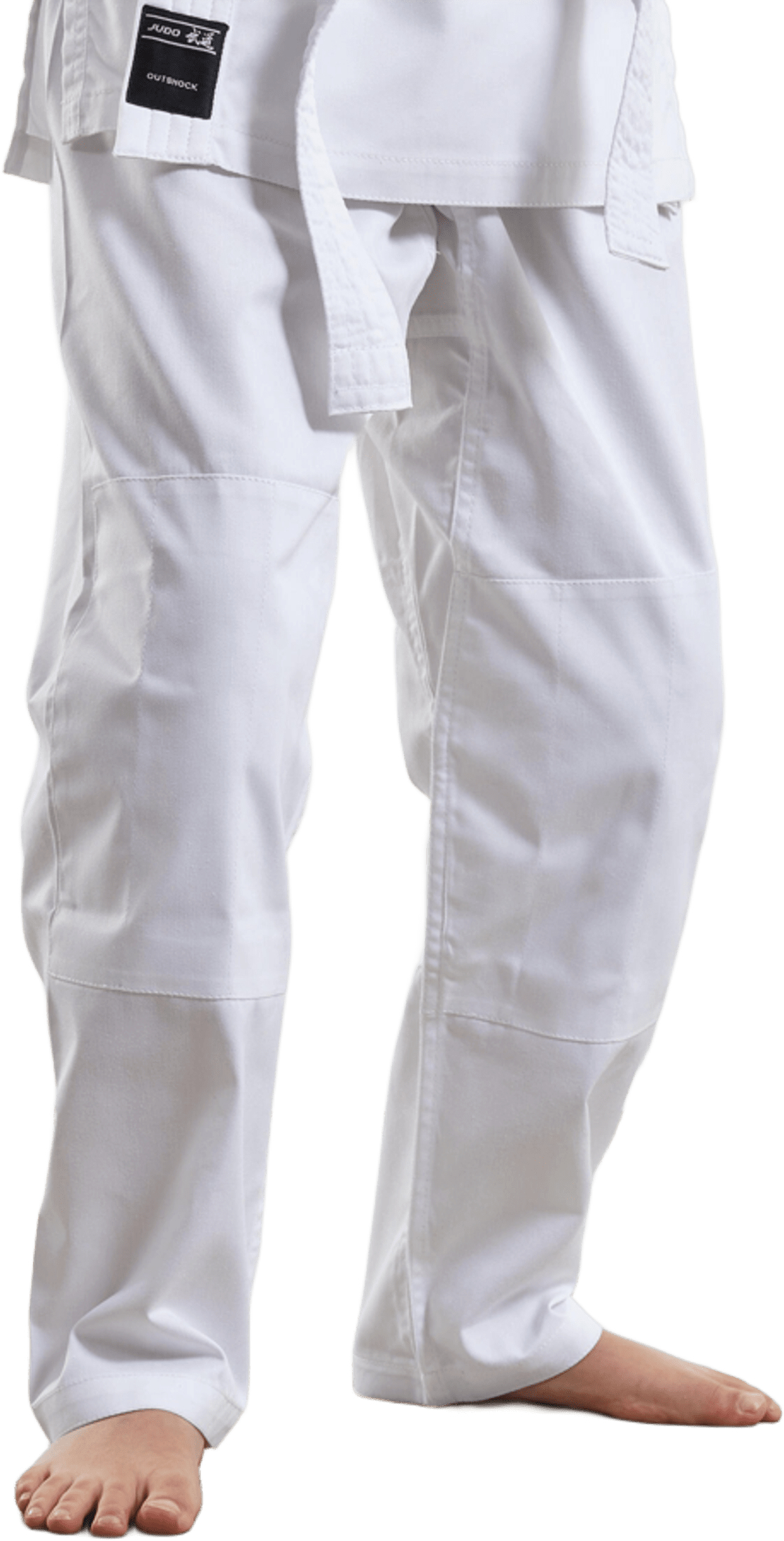 Кимоно для мальчиков для дзюдо Outshock 100 8759371 100 см белое фото 4