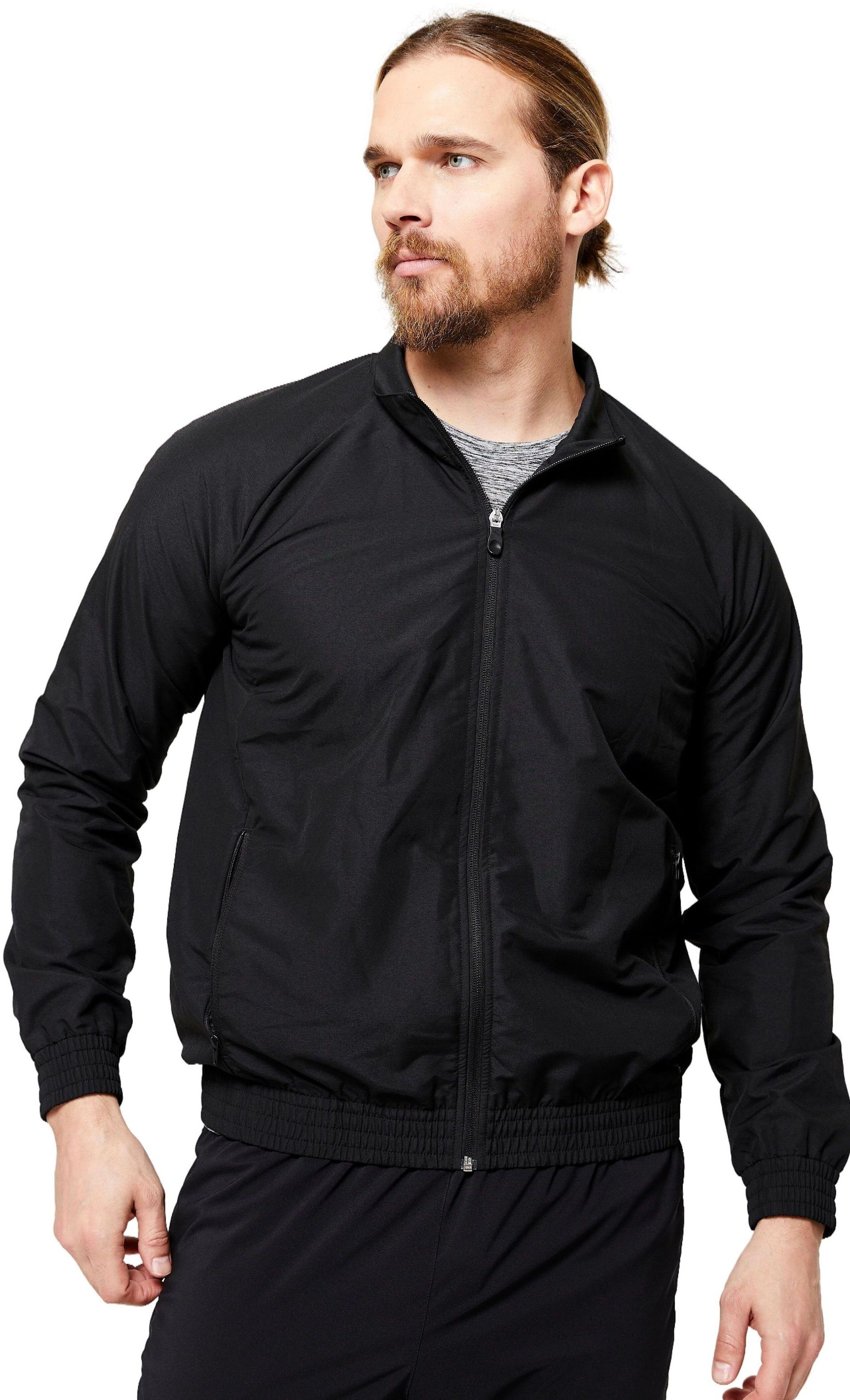 Кофта мужская Domyos Fitness Standart 8646719 XL черная фото 