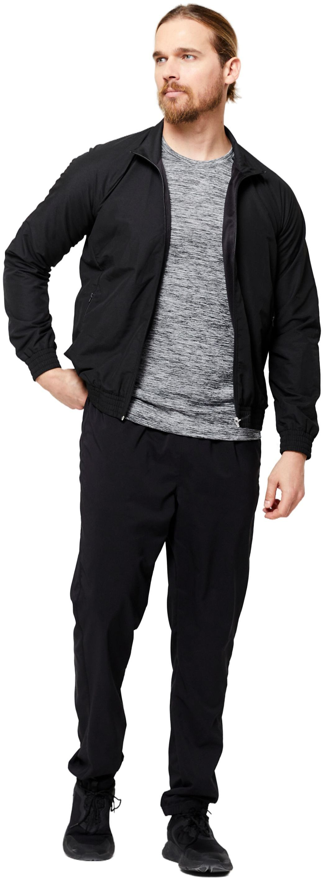 Кофта мужская Domyos Fitness Standart 8646719 3XL черная фото 