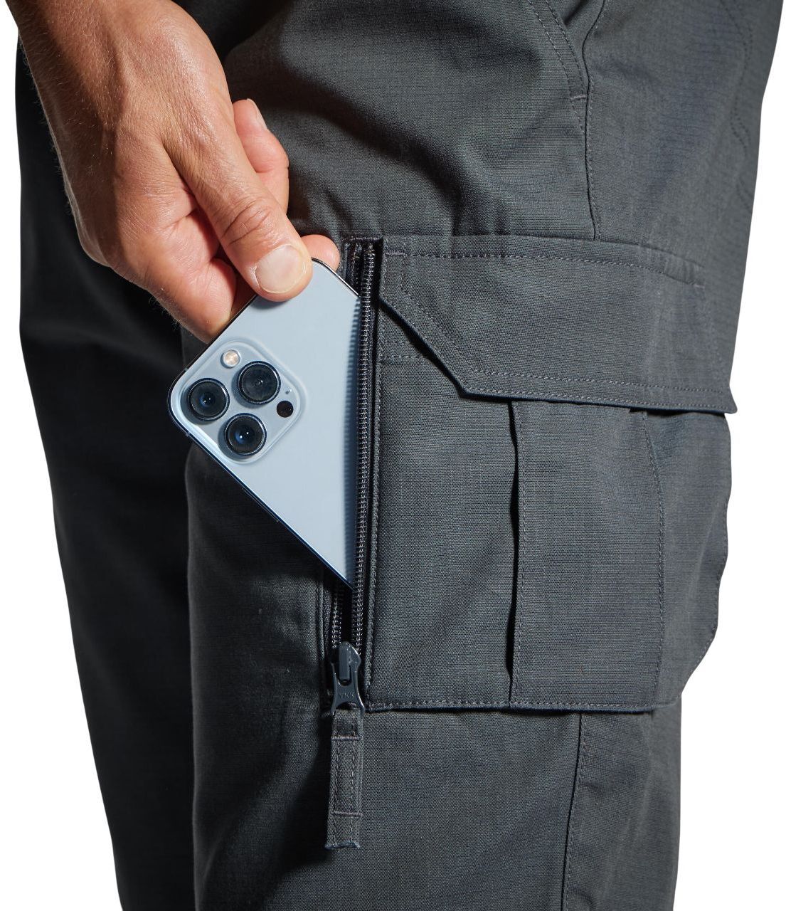 Шорти-бермуди чоловічі для полювання Solognac 500 8355977 2XL сіріфото