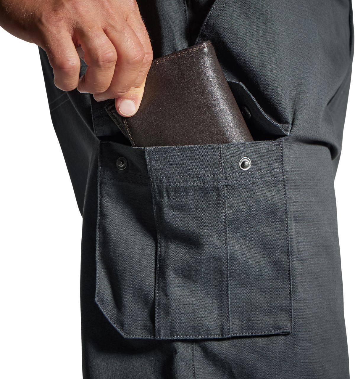 Шорти-бермуди чоловічі для полювання Solognac 500 8355977 2XL сіріфото