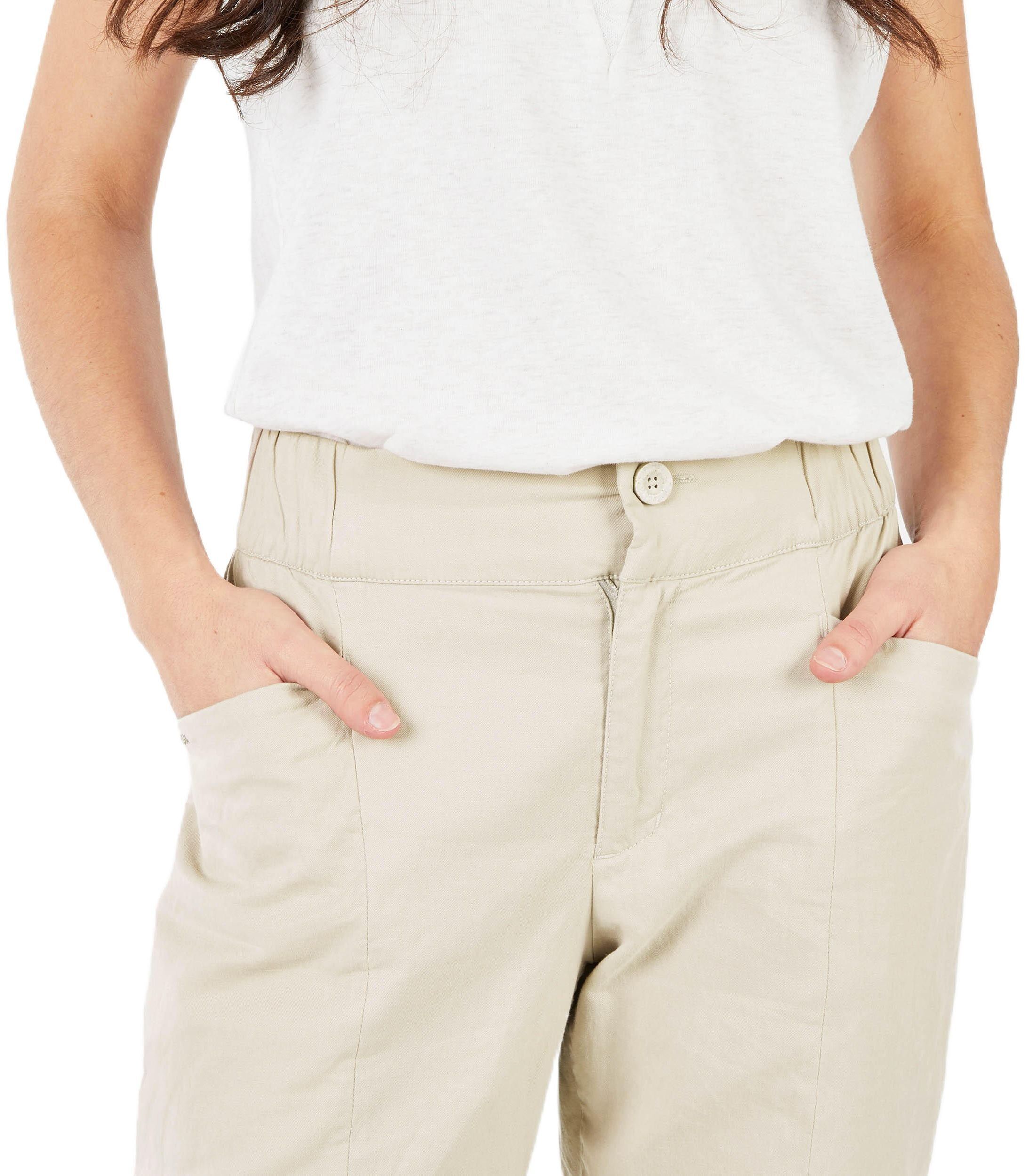 Штаны женские Quechua NH500 Denim 8828063 44 бежевые фото 