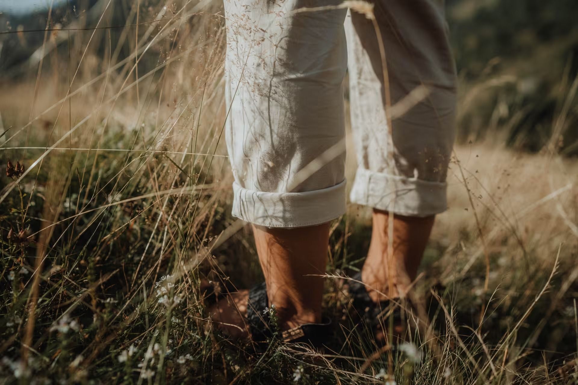 Штаны женские Quechua NH500 Denim 8828063 48 бежевые фото 