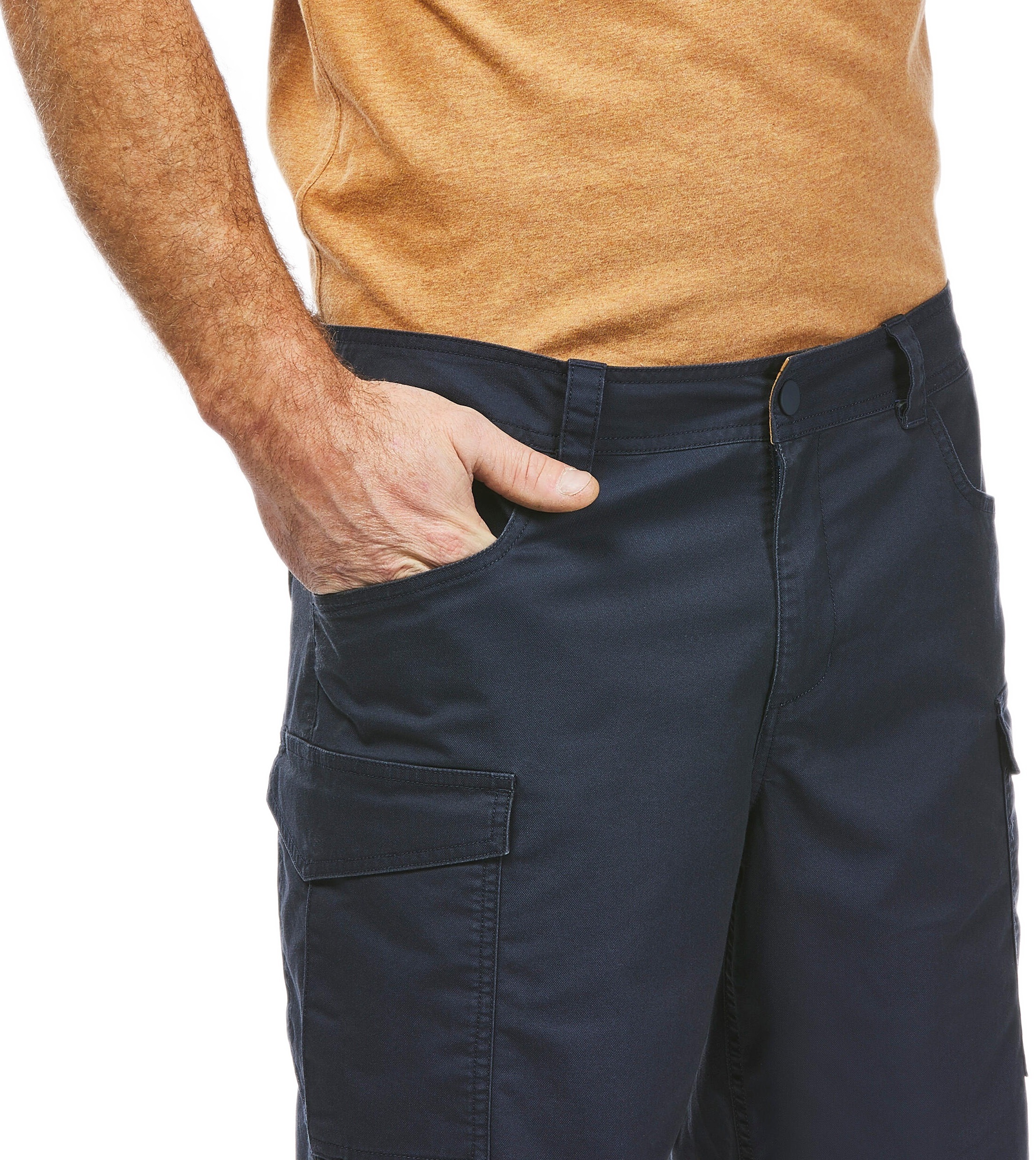 Шорти чоловічі для туризму Quechua NH550 8644406 40 синіфото4