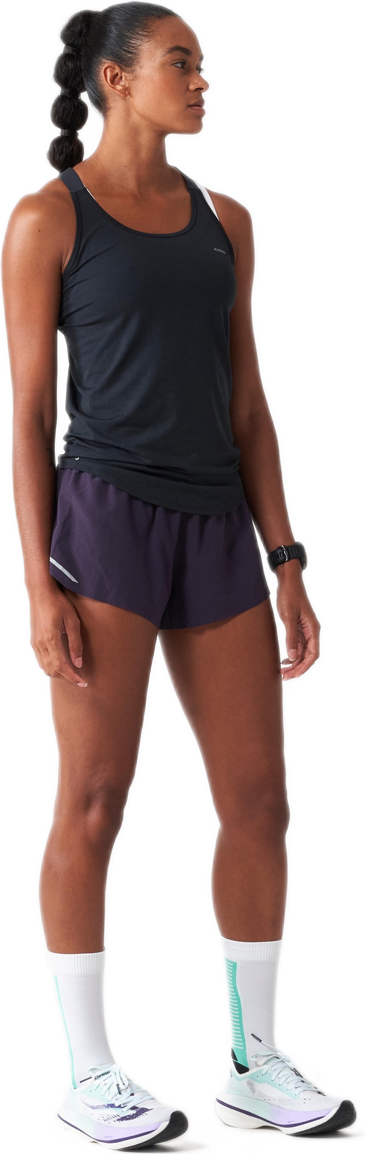 Майка жіноча Kiprun Run 500 8830990 XS темно-сірафото4