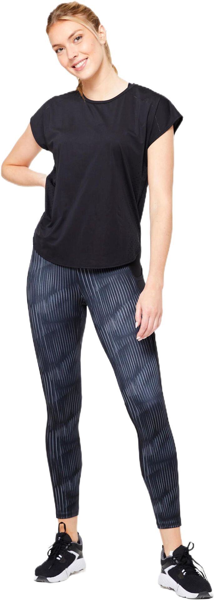 Футболка жіноча Domyos FTS 500 8800181 XS чорнафото3