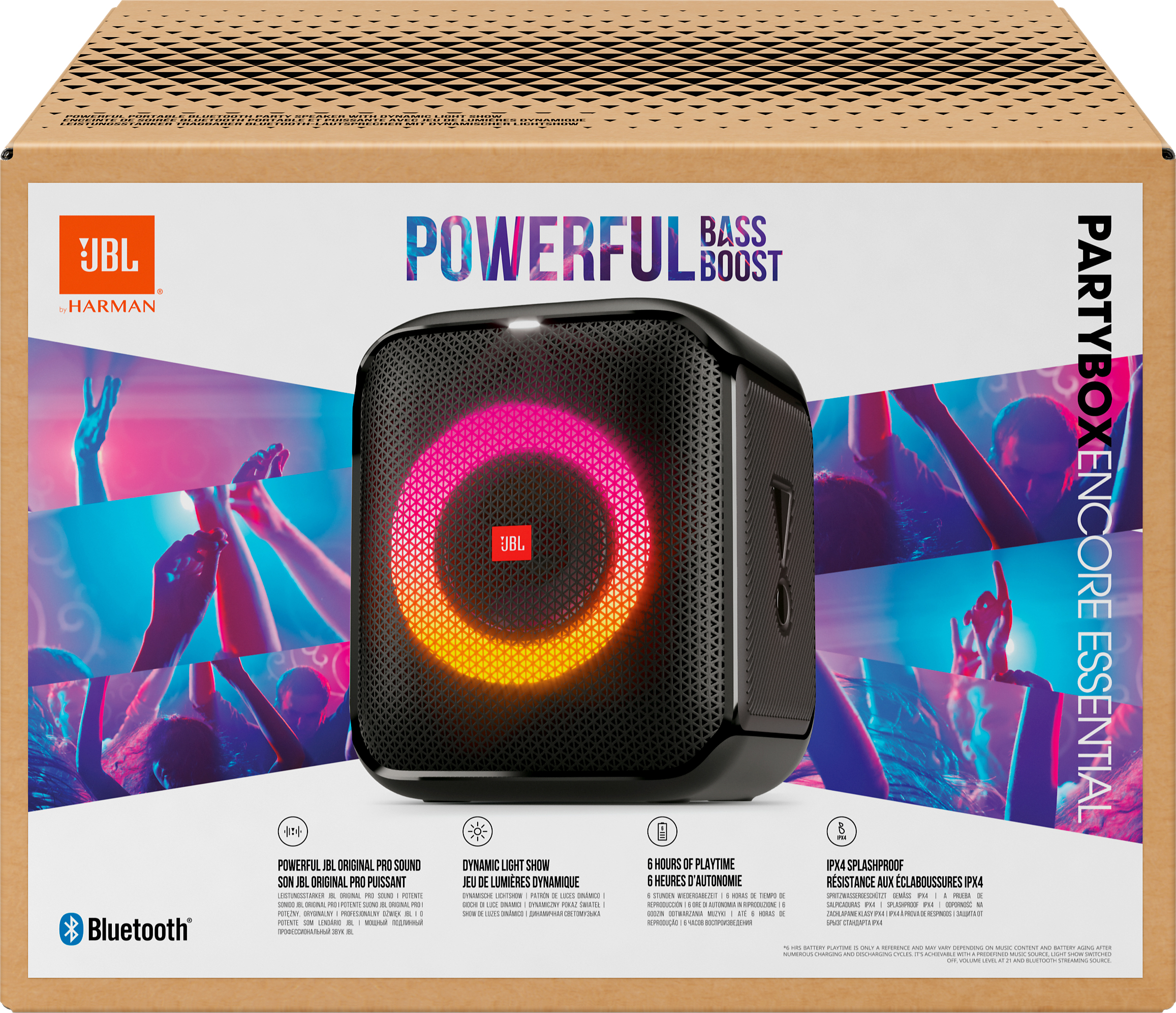 Акустическая система JBL PartyBox Encore Essential (JBLPBENCOREESSEP) фото 12