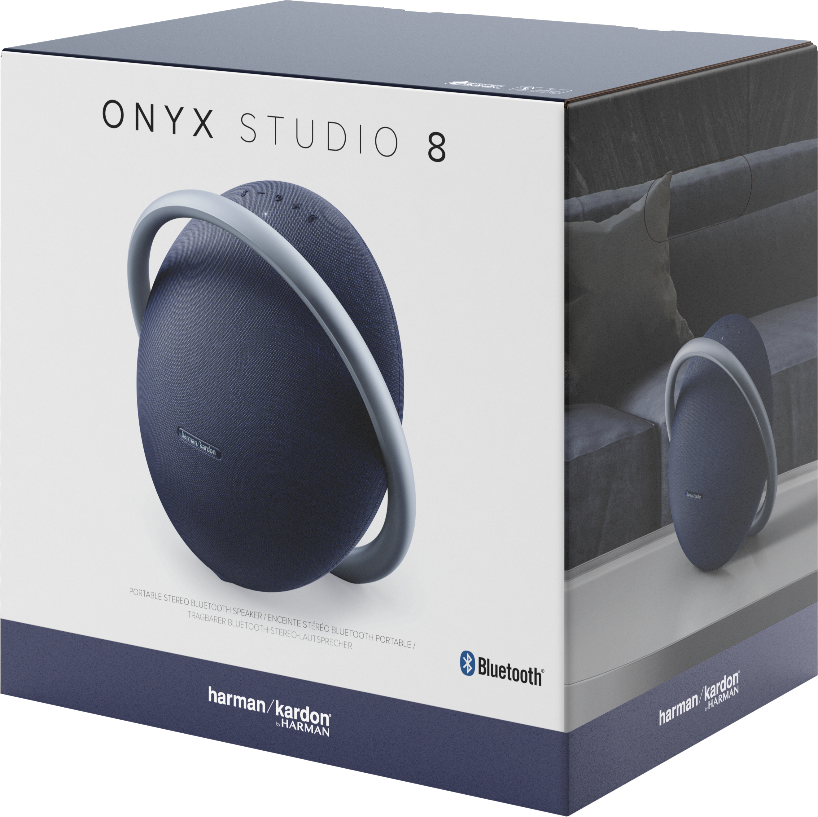 Портативная акустика Harman-Kardon Onyx Studio 8 Blue (HKOS8BLUEP) фото 10