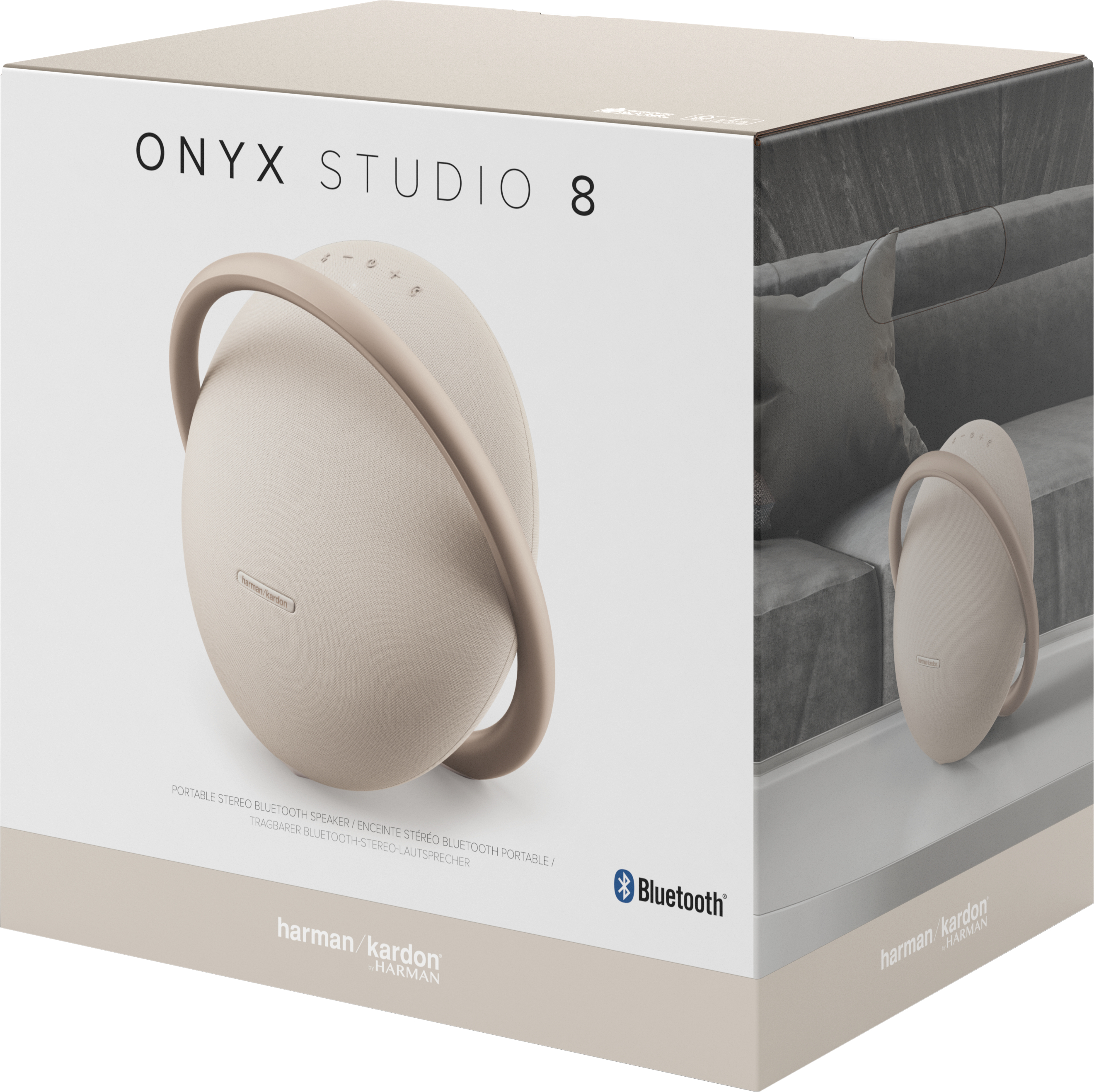 Портативная акустика Harman-Kardon Onyx Studio 8 Champagne (HKOS8CPNEP) фото 11