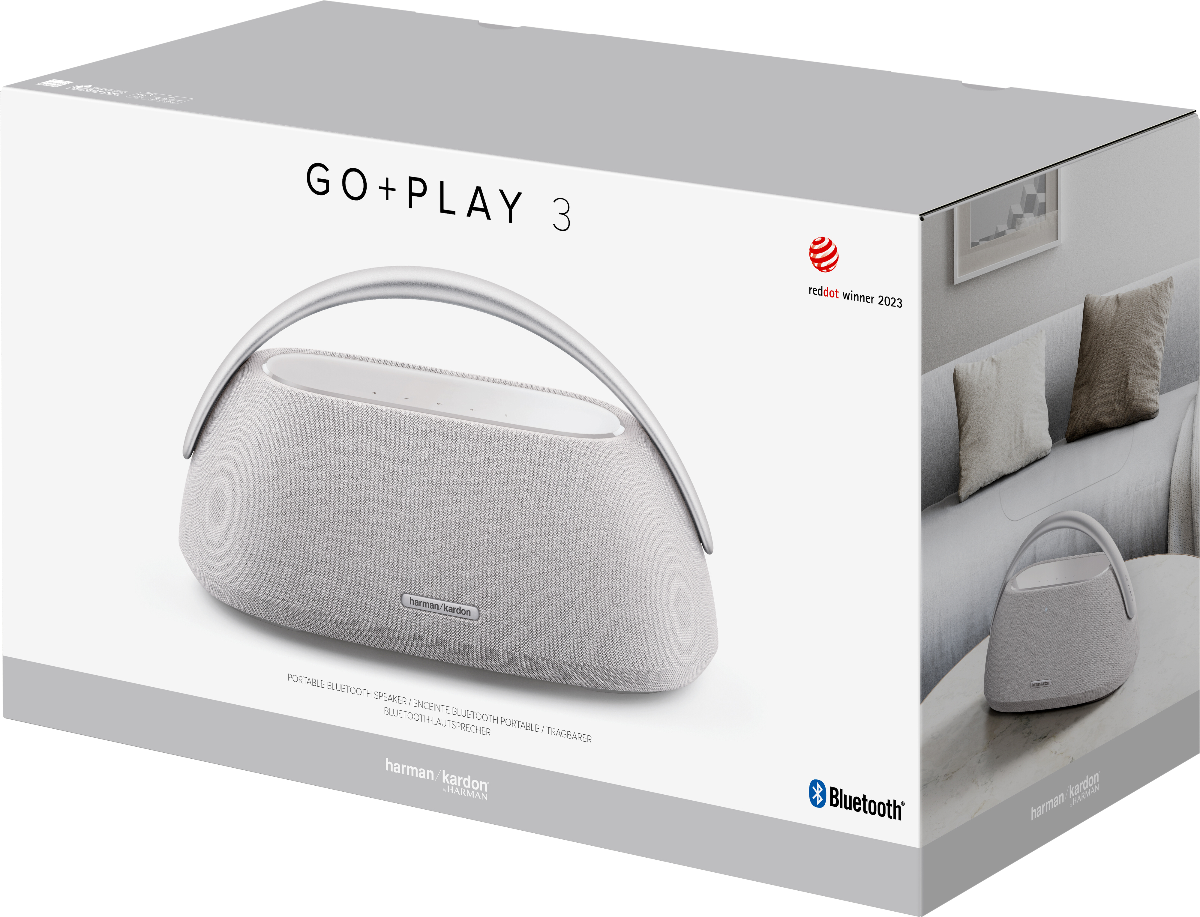 Портативна акустика Harman-Kardon Go + Play 3 Grey (HKGOPLAY3GRYEP)фото14