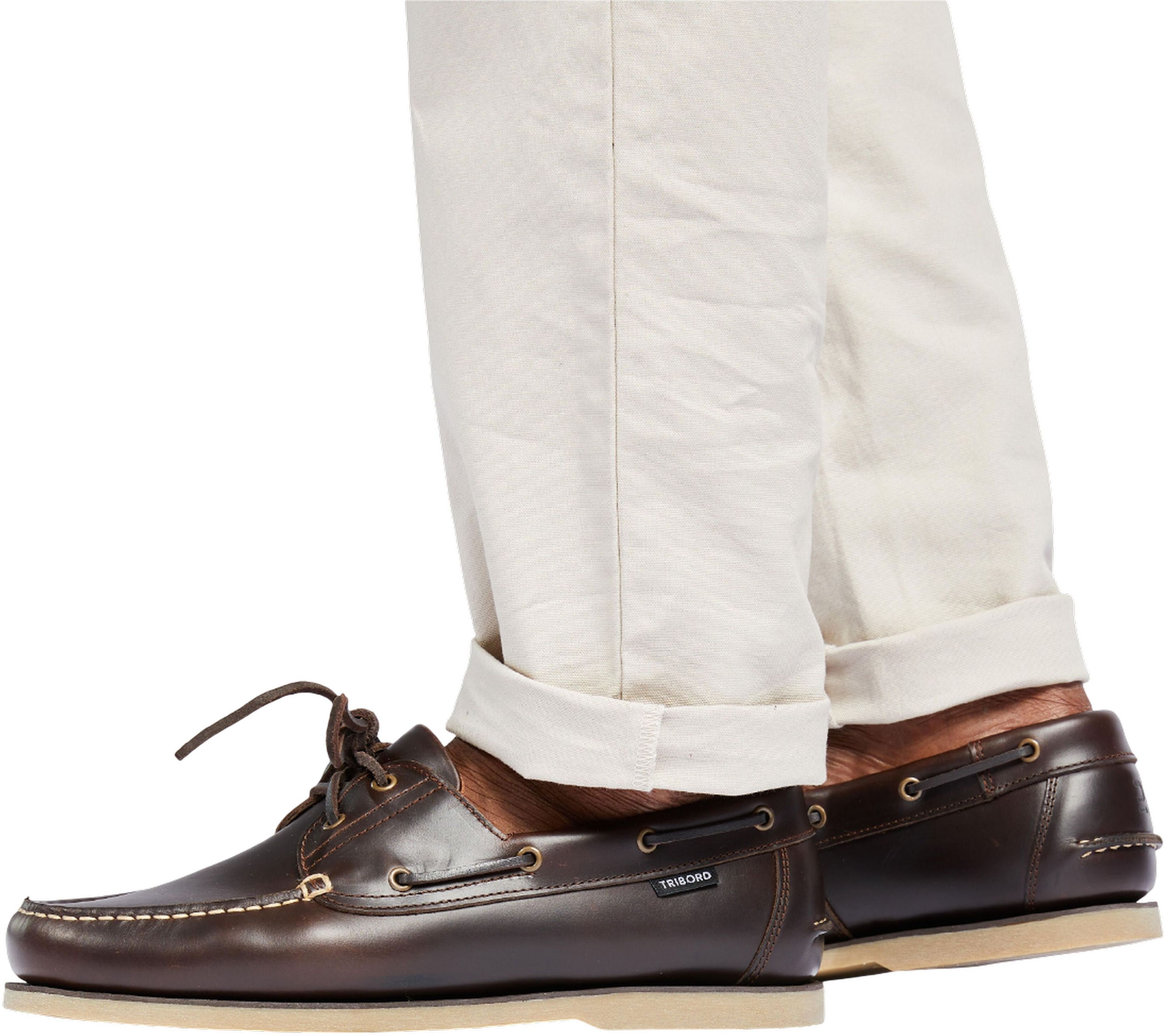 Топсайдеры мужские для витрильного спорта Tribord 500 8771988 47 коричневые фото 2