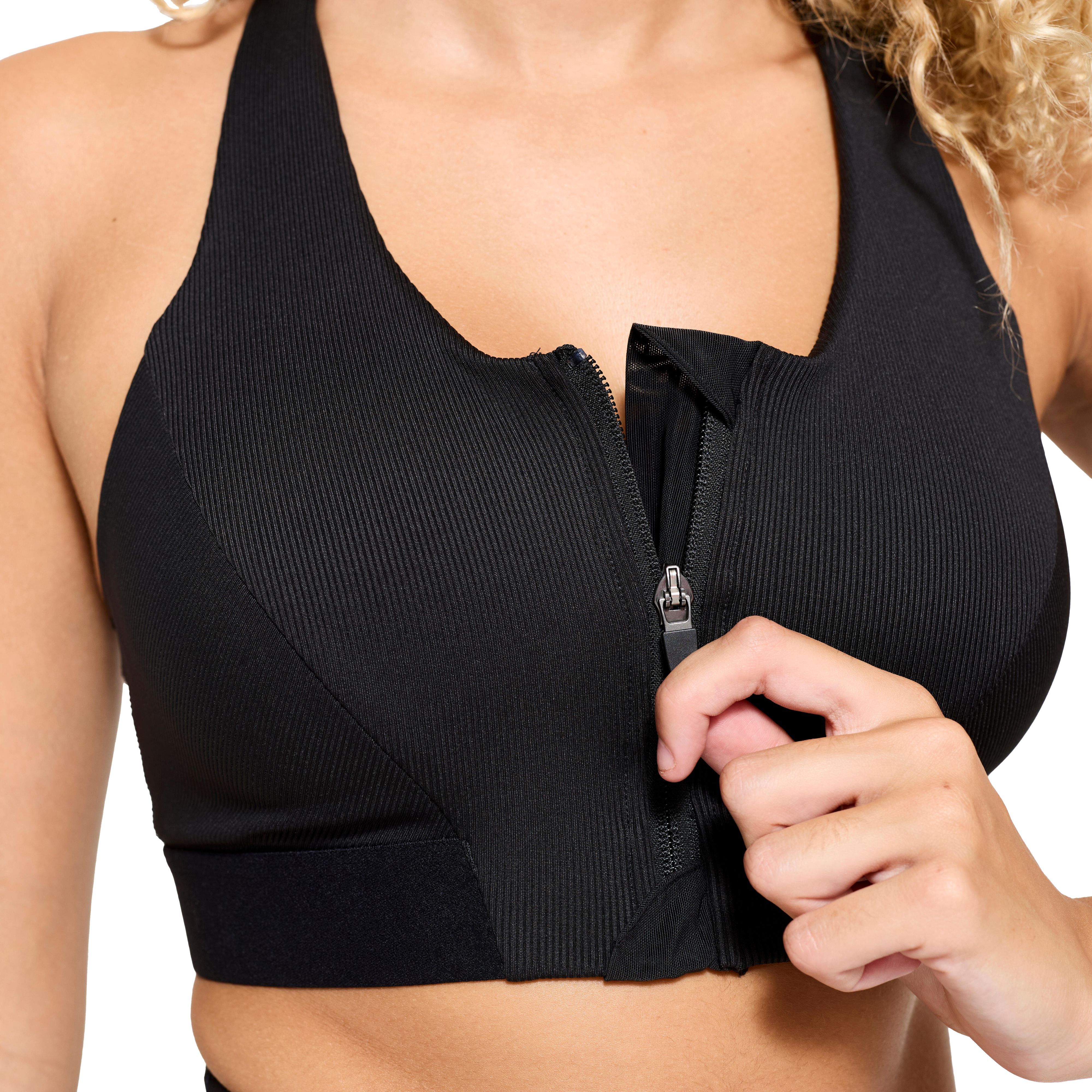 Спортивний жіночий топ Domyos 540 8867389 S чорнийфото4