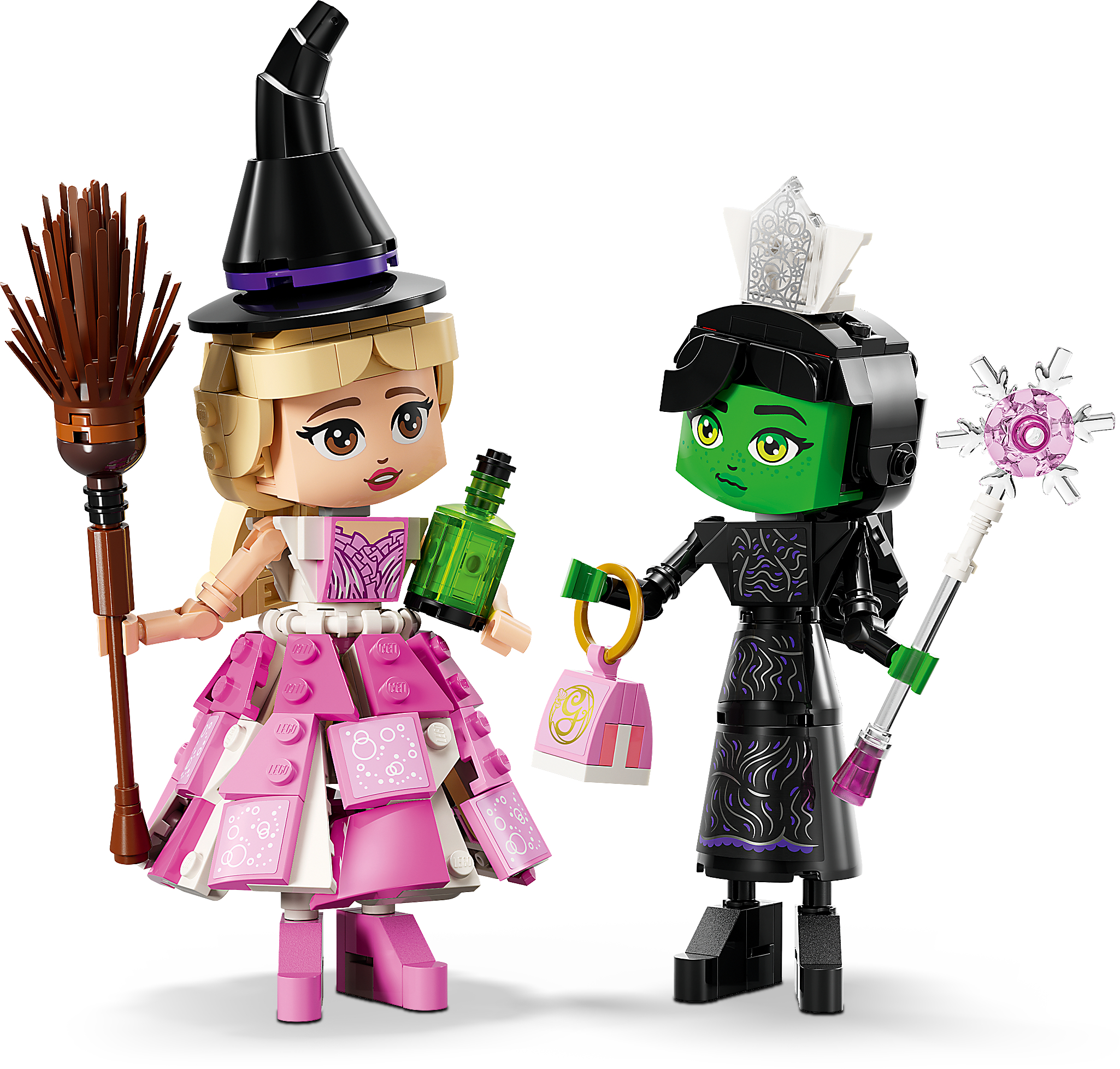 Конструктор LEGO 75682 Wicked Фигурки Эльфабы и Глинды фото 16