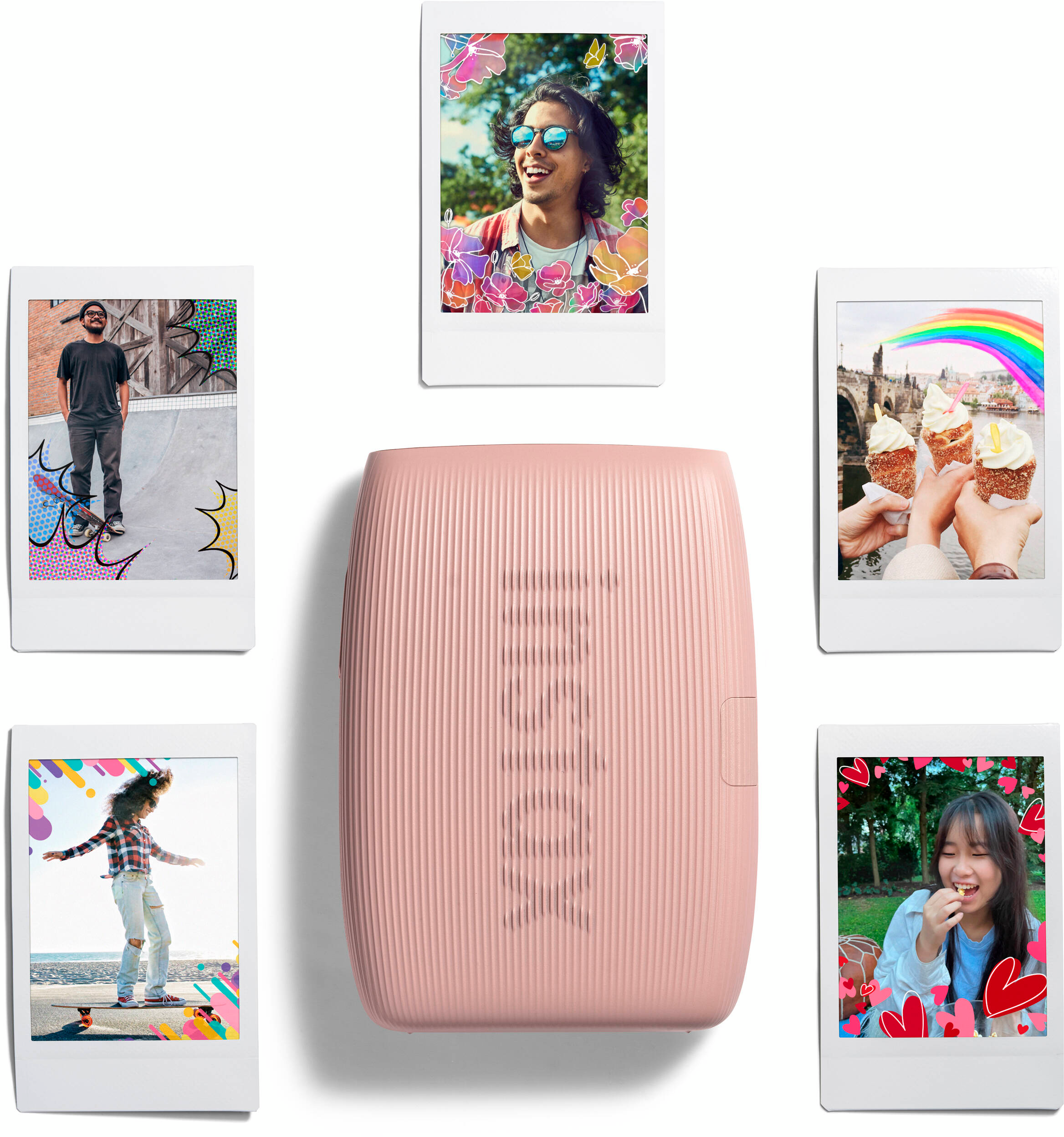 Фотопринтер Fujifilm INSTAX Mini Link 3 Rose Pink (16832118)фото14