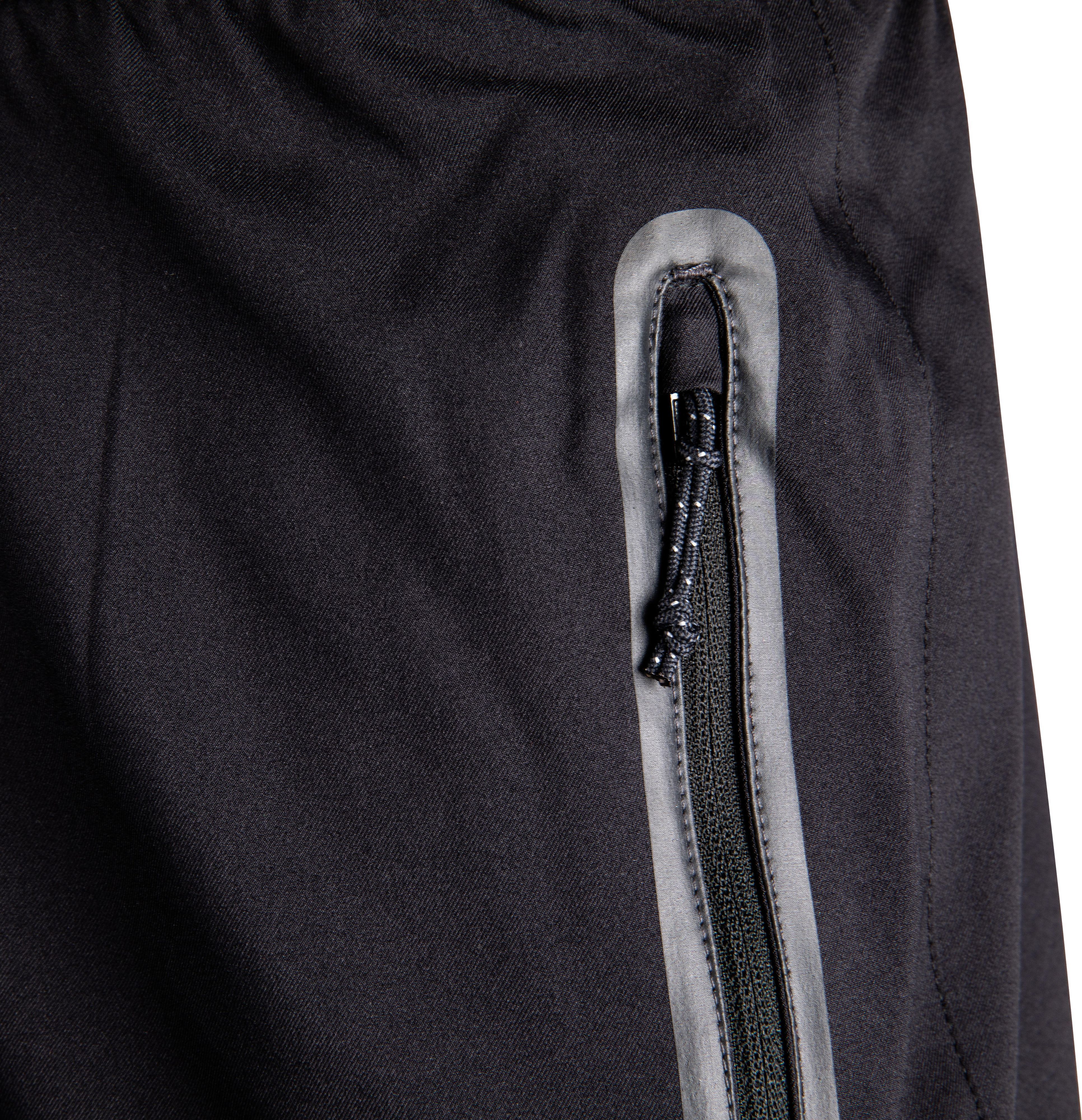 Шорты мужские для футбола Kipsta Viralto Zip 500 8585426 2XL черные фото 