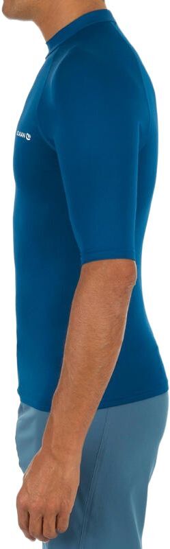 Футболка чоловіча сонцезахисна для серфінгу Olaian 100 8485998 L синяфото