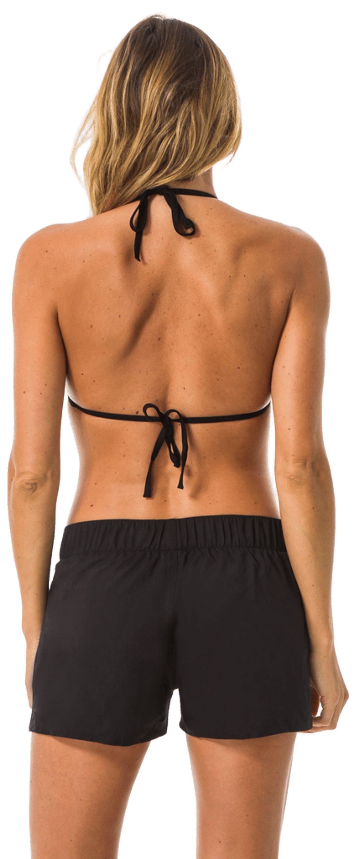 Шорты женские для серфинга Olaian Tana 8486148 36 черные фото 3