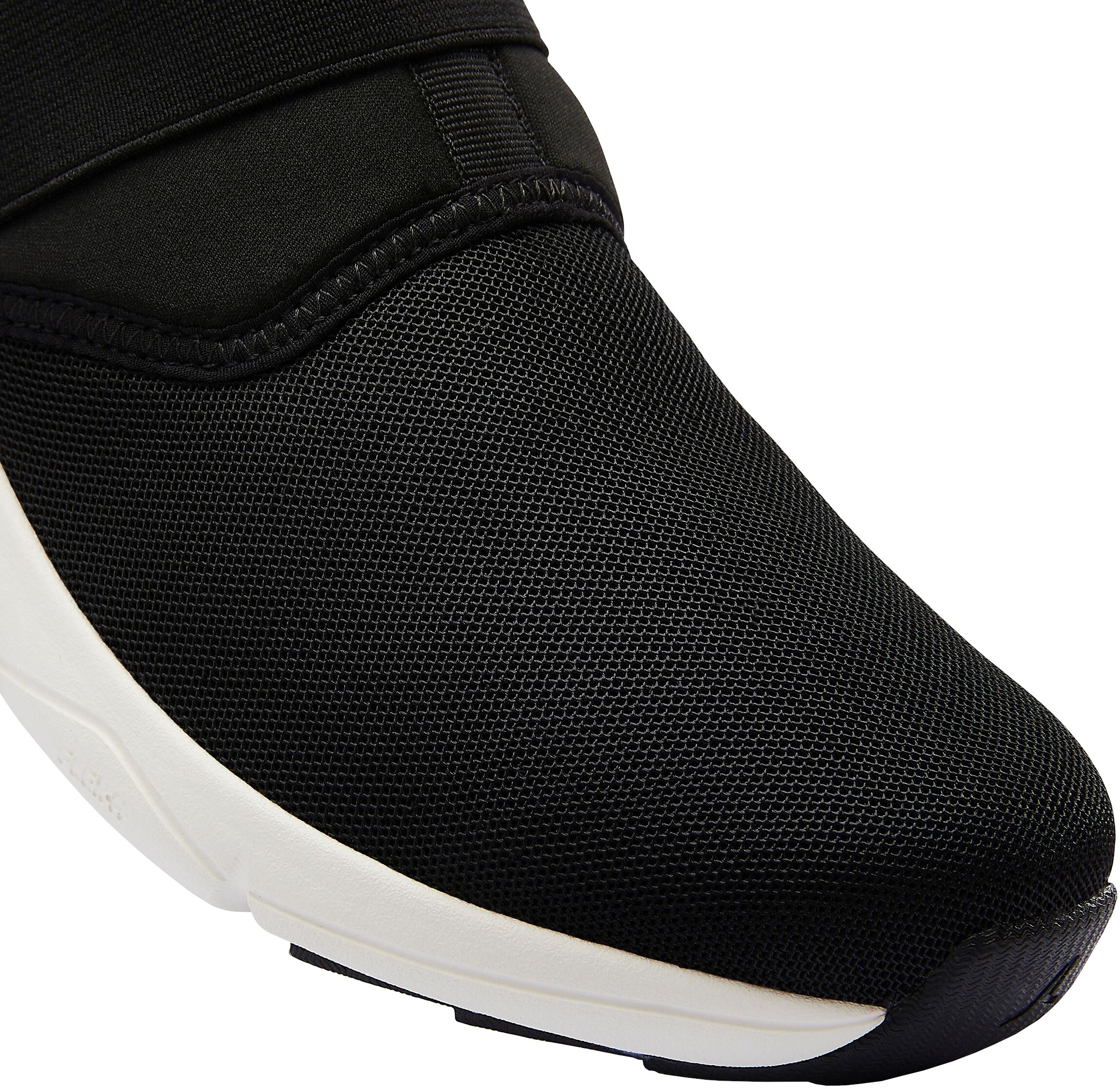 Кроссовки женские для спортивной ходьбы Decathlon PW 160 Slip-On 8774167 37 черные фото 4