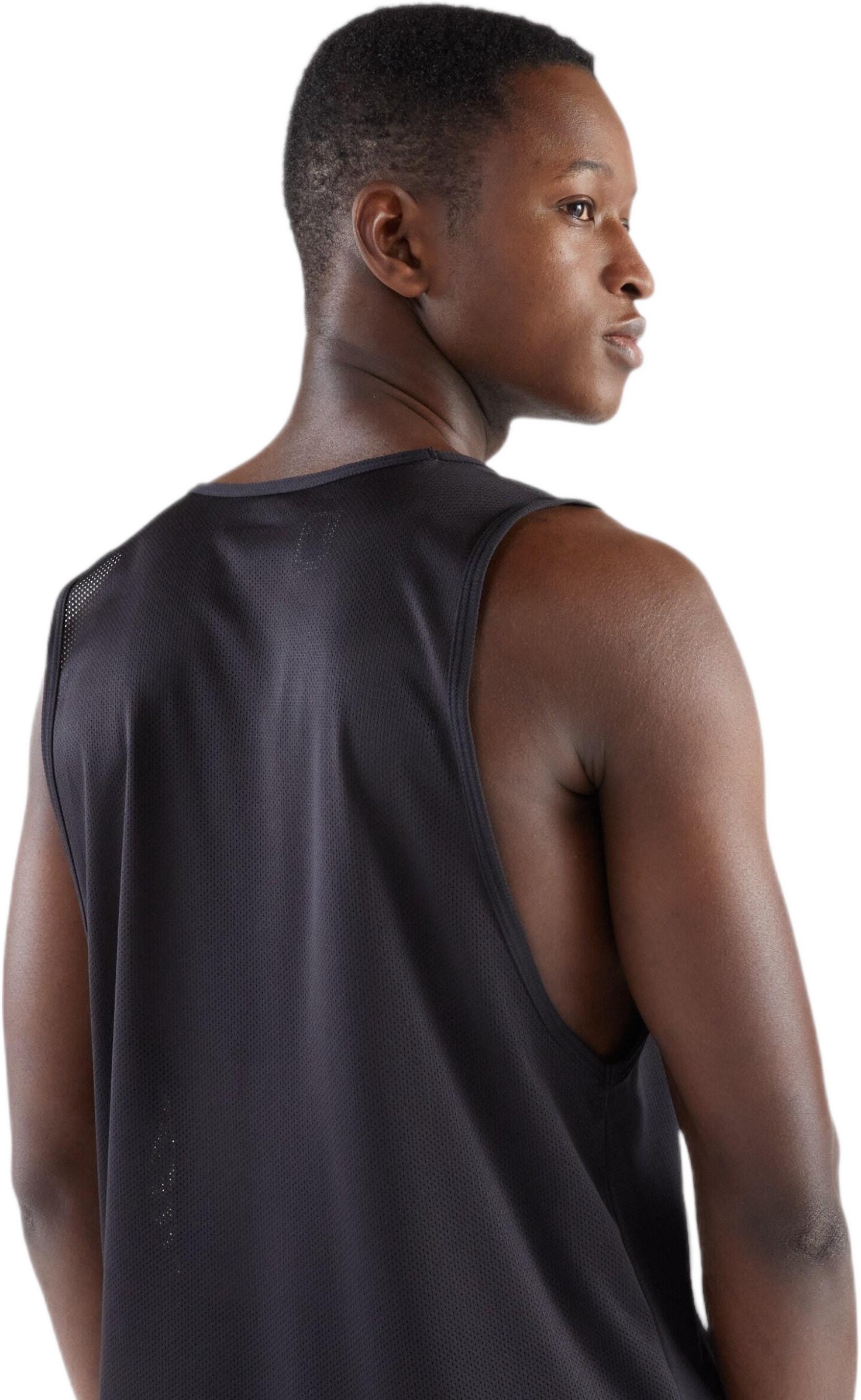 Майка мужская для бега Kalenji Run Dry 8488395 M черная фото 4