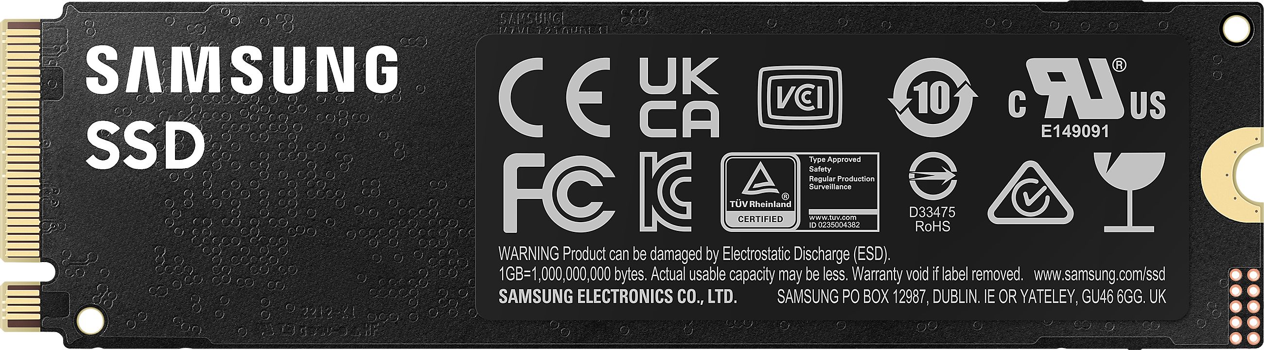 SSD накопитель SAMSUNG M.2 4TB PCIe 4.0 990PRO (MZ-V9P4T0BW) фото 4