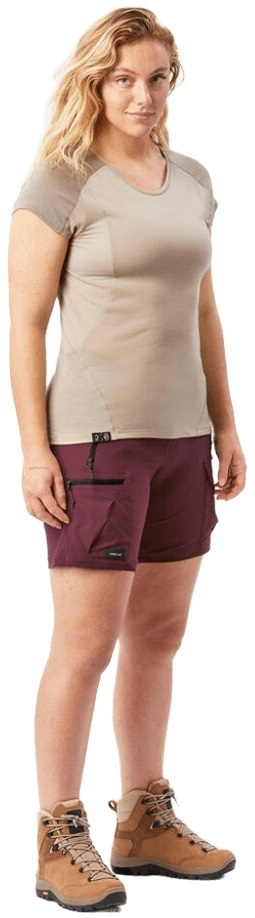 Шорты женские Forclaz MT500 8789877 42 фиолетовые фото