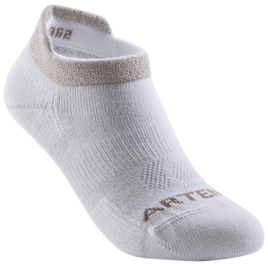 Носки детские низкие для тенниса Artengo RS 160 3 пары 8670341 31-34 белые фото 3