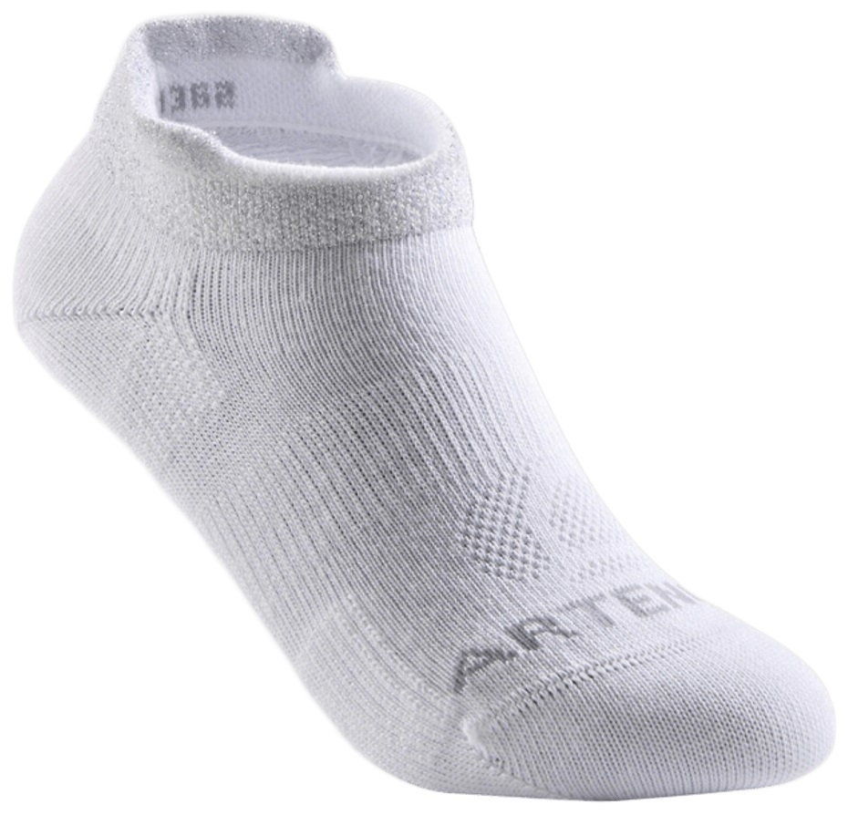 Носки детские низкие для тенниса Artengo RS 160 3 пары 8670341 31-34 белые фото 4