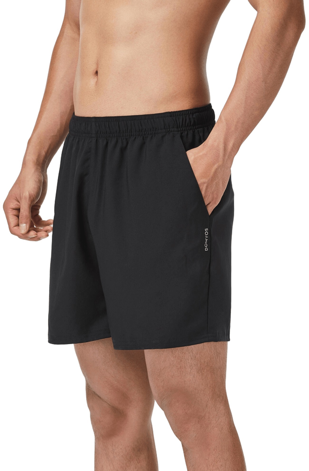 Шорты мужские для фитнеса Domyos FST 100 8506243 M черные фото 2