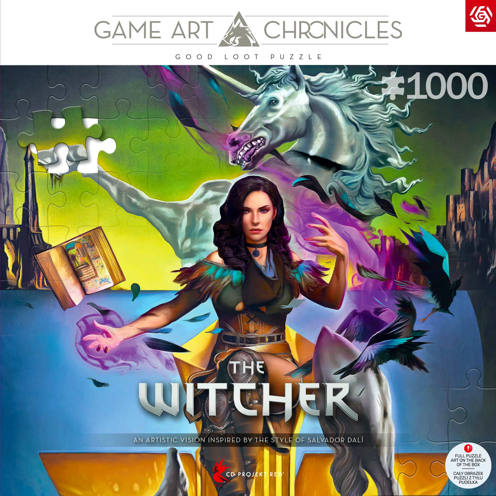 Пазл The Witcher Yennefer & Salvador Dali 1000 эл. (5908305247555) фото 2