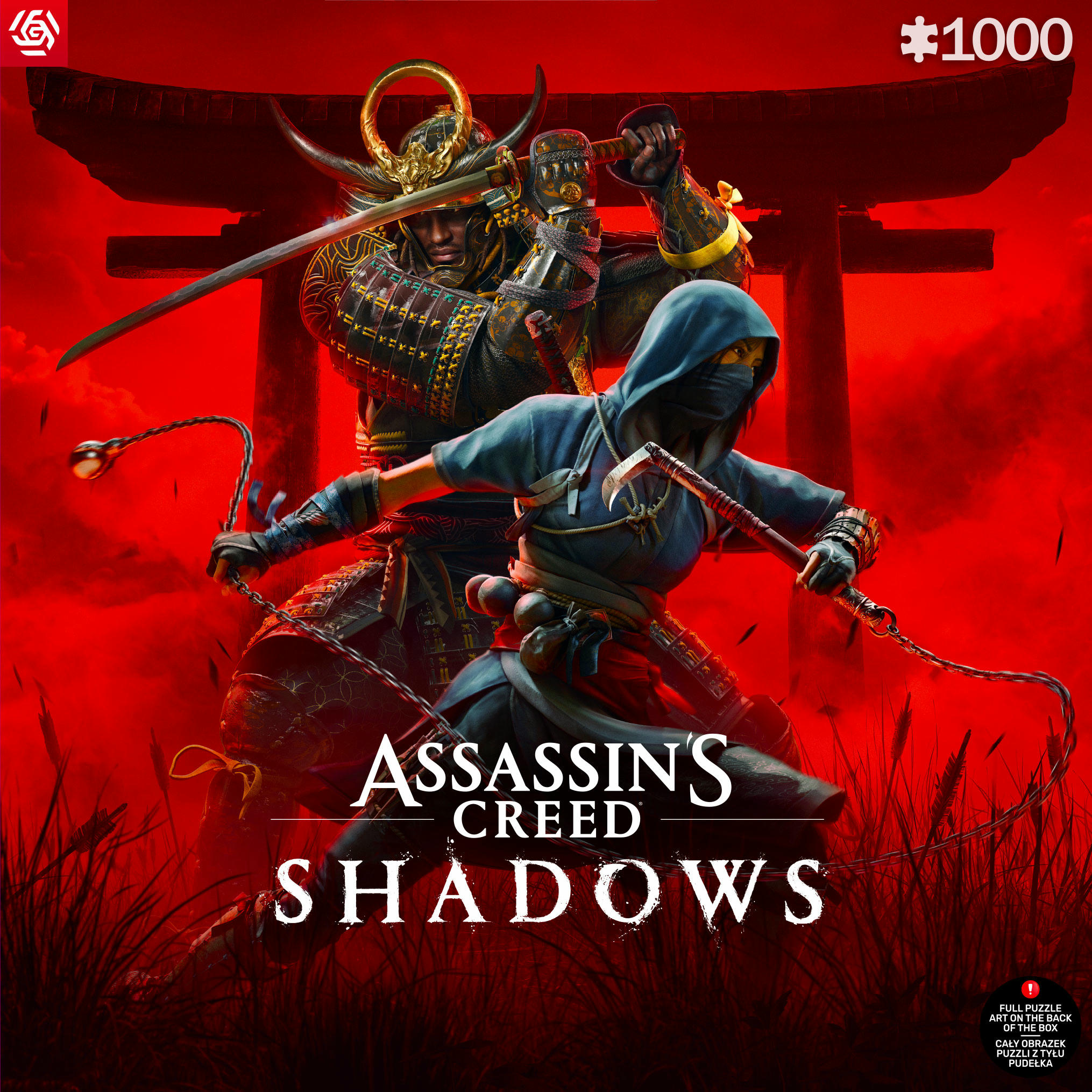 Пазл Assassin’s Creed Shadows Naoe & Yasuke 1000 эл. (5908305247913) фото 2