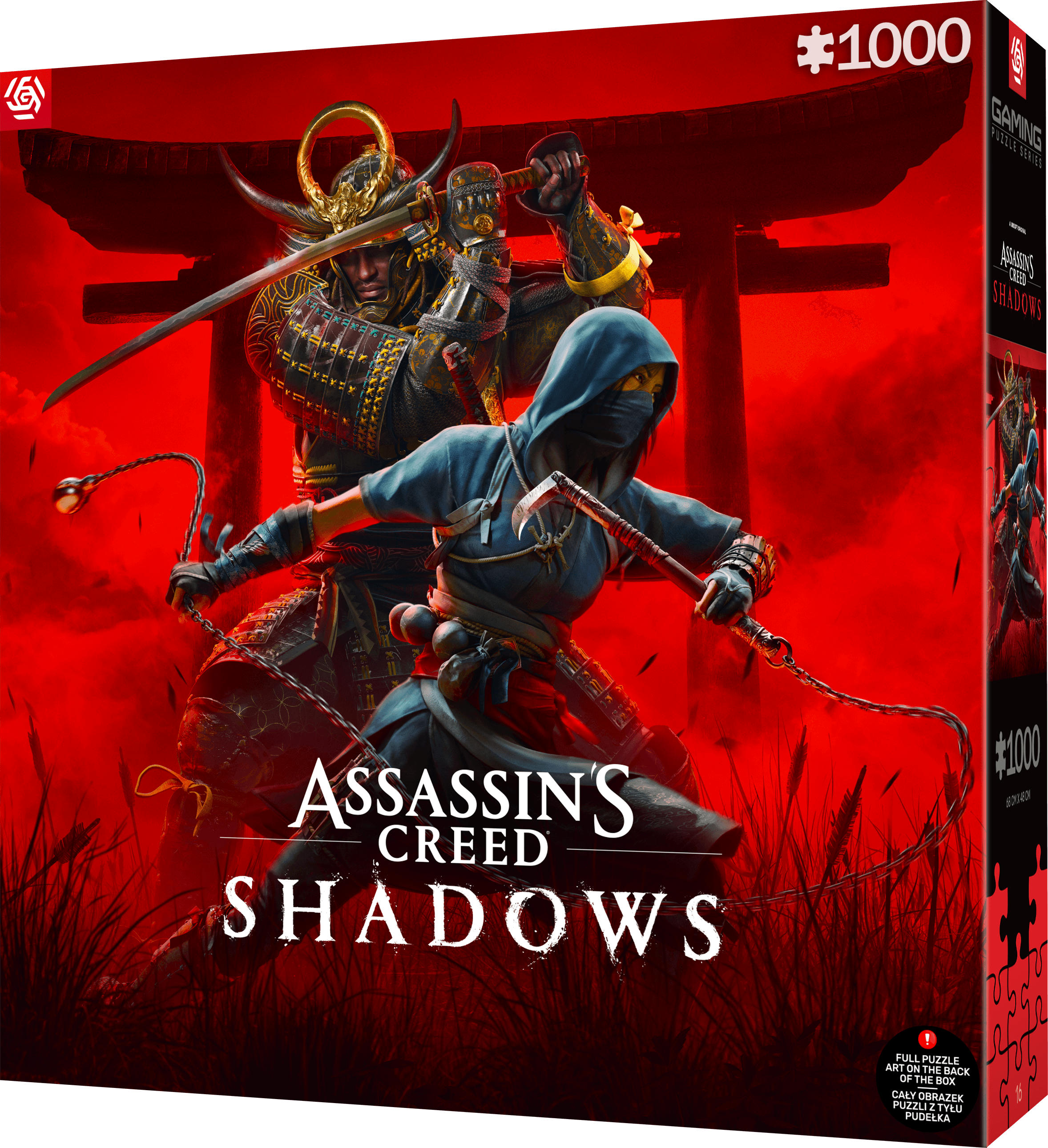 Пазл Assassin’s Creed Shadows Naoe & Yasuke 1000 эл. (5908305247913) фото 3