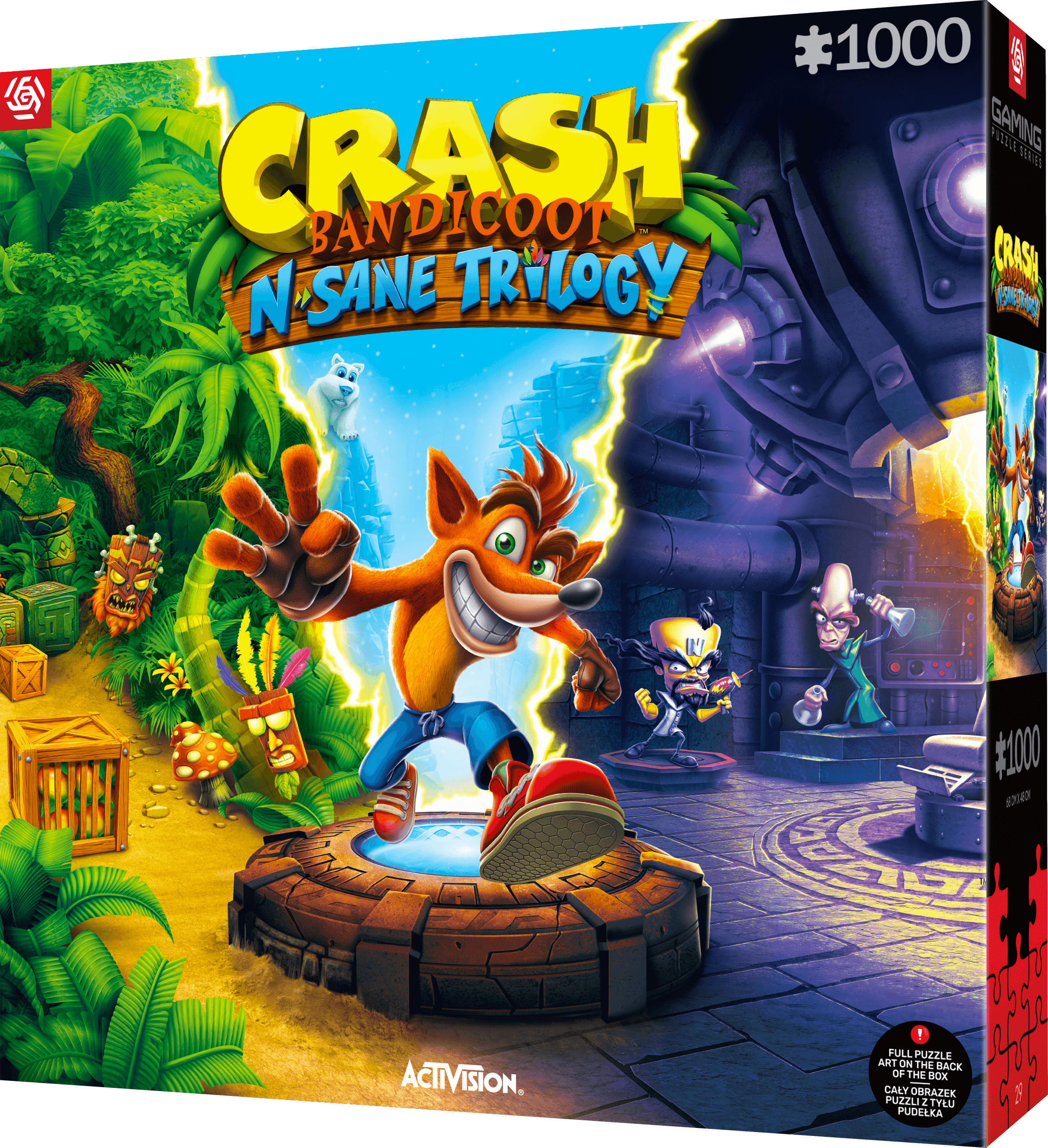 Пазл Crash Bandicoot N Sane Trilogy 1000 ел. (5908305247920)фото3