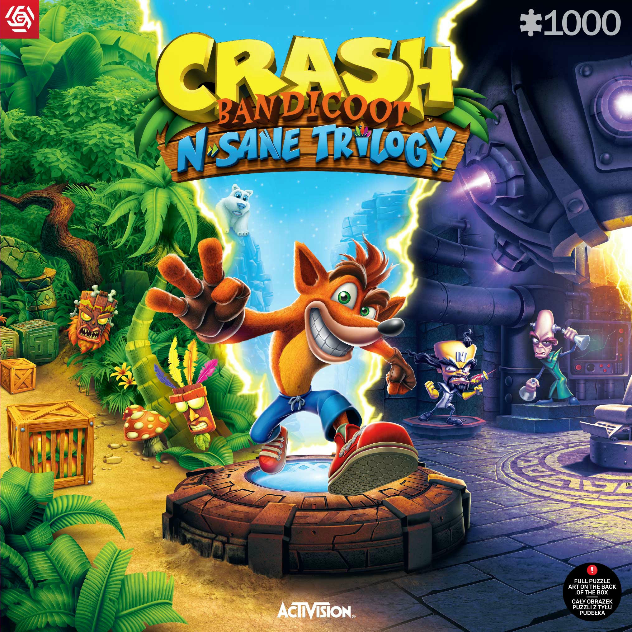 Пазл Crash Bandicoot N Sane Trilogy 1000 ел. (5908305247920)фото2