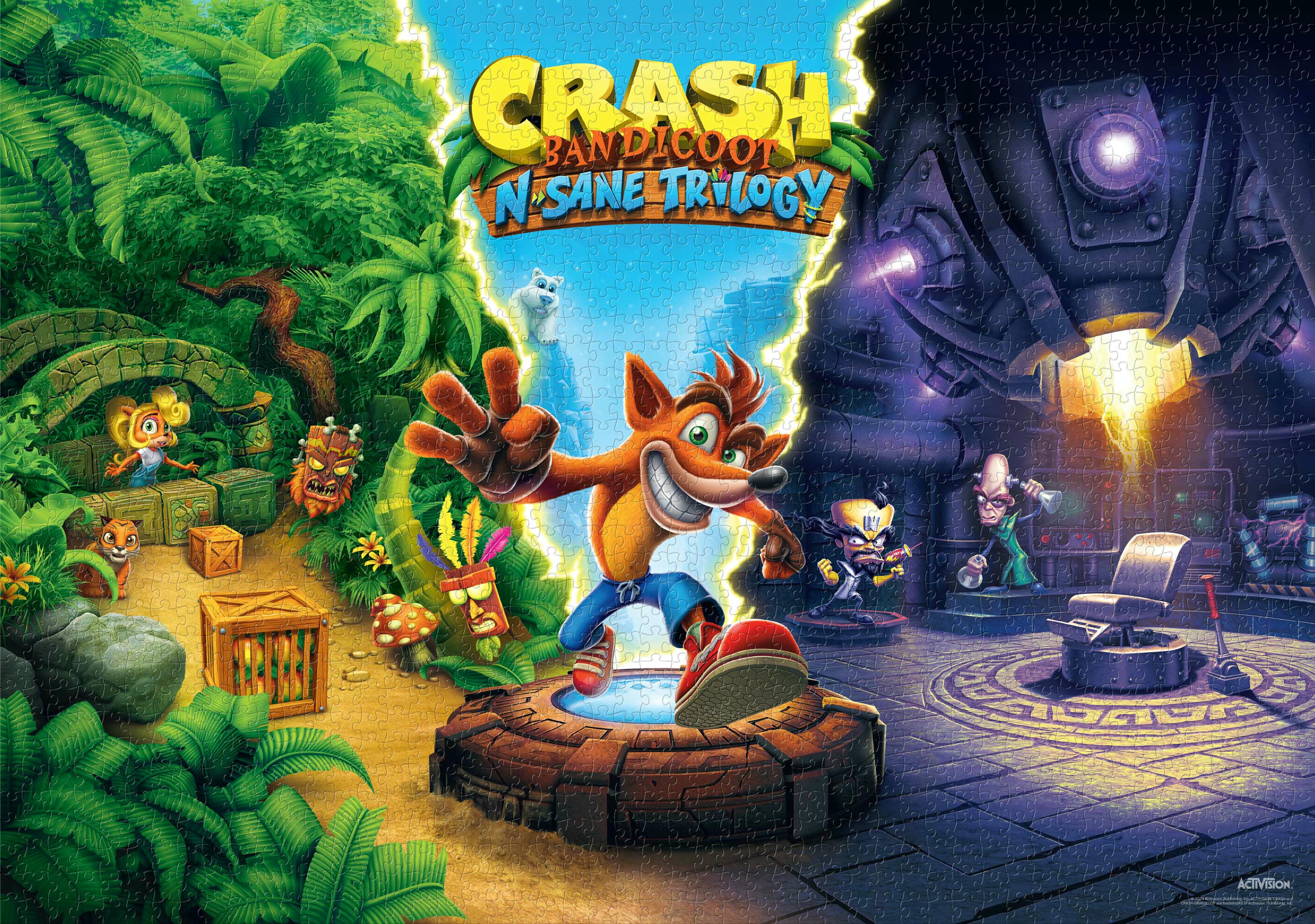 Пазл Crash Bandicoot N Sane Trilogy 1000 эл. (5908305247920) фото 10