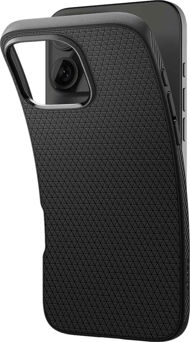 Чохол Spigen для Apple iPhone 16 Pro Max, Liquid Air, Matte Black (ACS07988)фото10