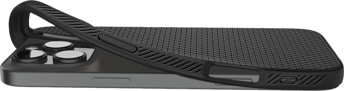 Чохол Spigen для Apple iPhone 16 Pro Max, Liquid Air, Matte Black (ACS07988)фото11