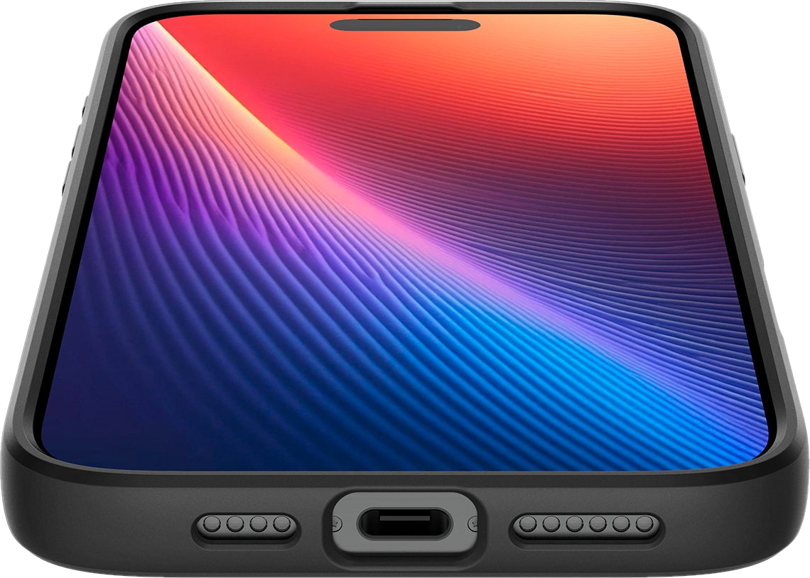 Чохол Spigen для Apple iPhone 16 Pro Max, Liquid Air, Matte Black (ACS07988)фото8