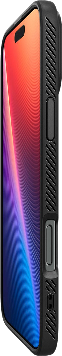 Чохол Spigen для Apple iPhone 16 Pro Max, Liquid Air, Matte Black (ACS07988)фото4