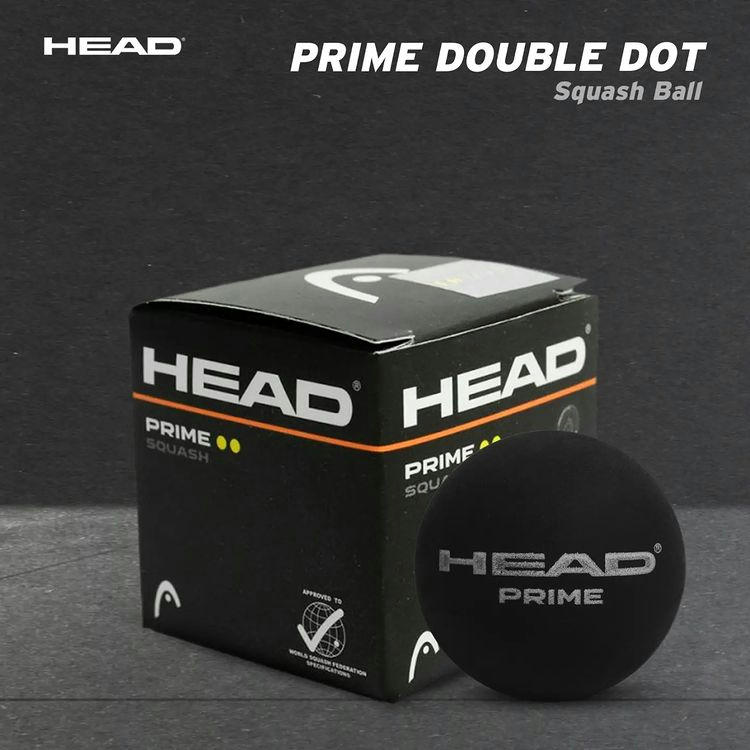 Мячи для сквоша HEAD ( 287306 ) PRIME Squash Ball (DYD) 2024 BK фото 5