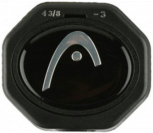 Ковпачок для ручки HEAD (285332) Buttcap Tennis TK219HR Black 10фото2