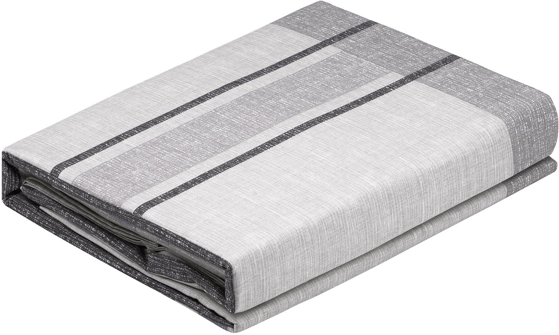 Набір постільної білизни 2,0сп ARDESTO Gloria, 200х220см, 100% бавовна, сатин, клітка, тауп (ART2022CG)фото