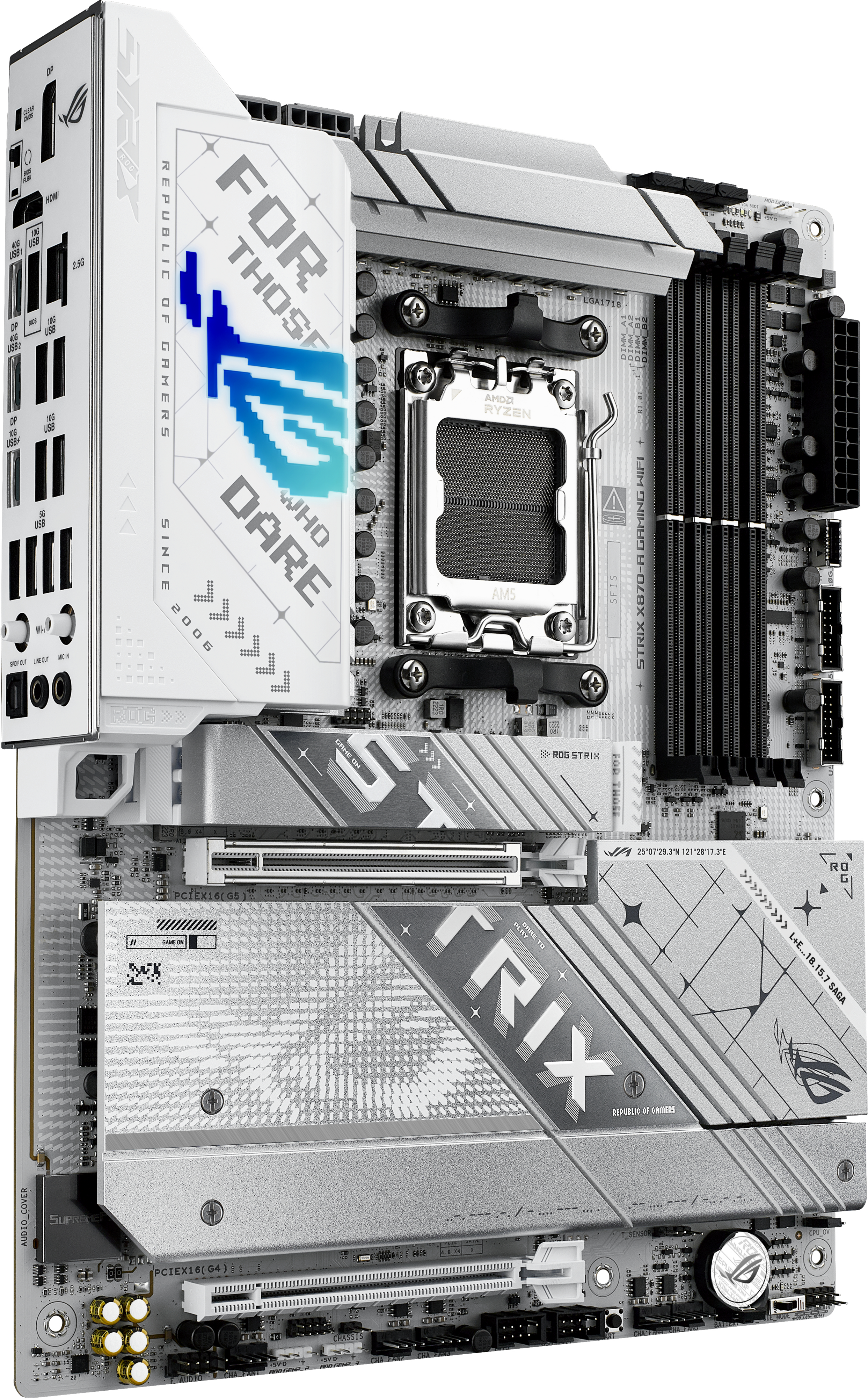 Материнcкая плата ASUS ROG STRIX X870-A GAMING WIFI sAM5 (90MB1IF0-M0EAY0) фото 