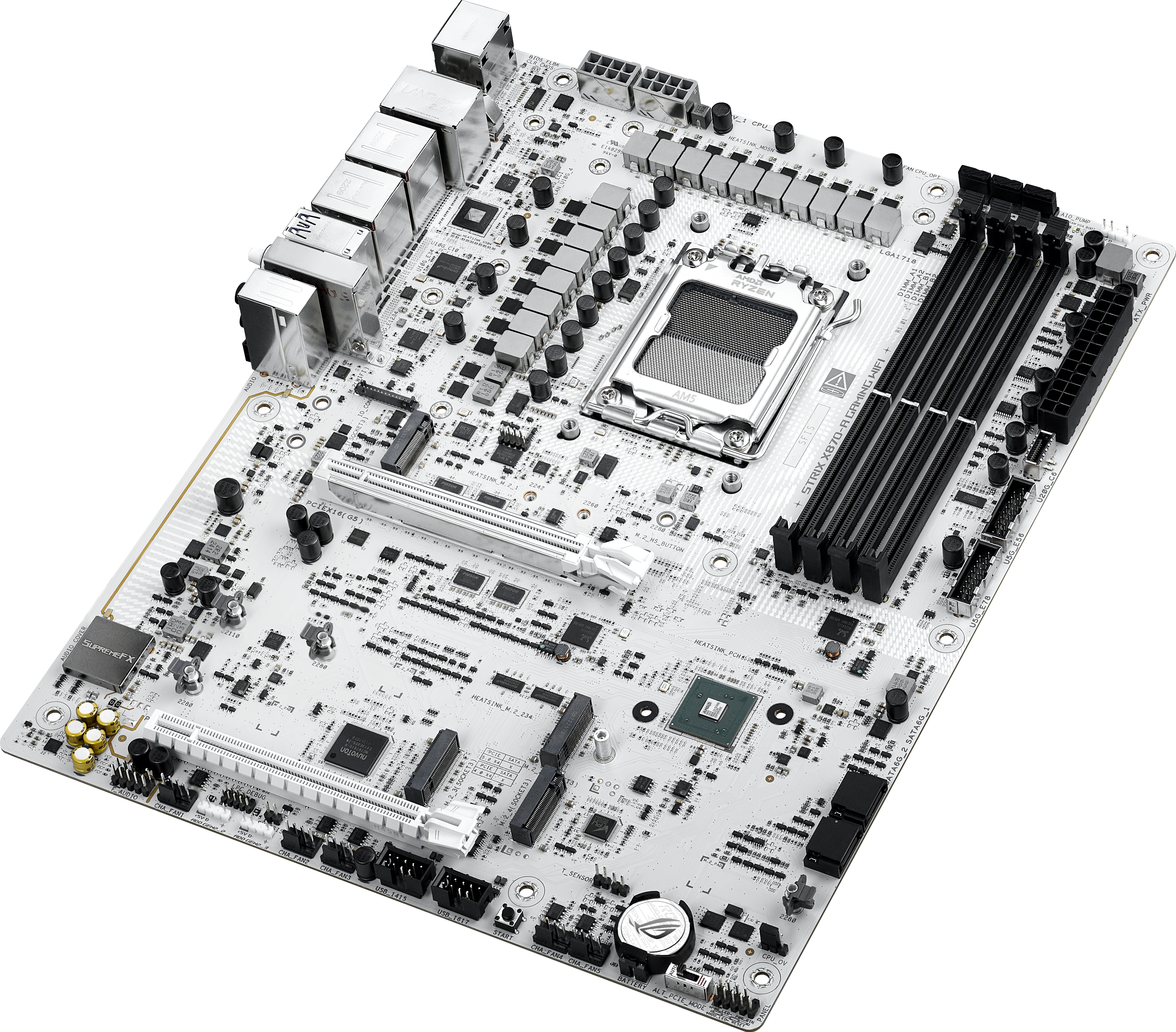 Материнcкая плата ASUS ROG STRIX X870-A GAMING WIFI sAM5 (90MB1IF0-M0EAY0) фото 