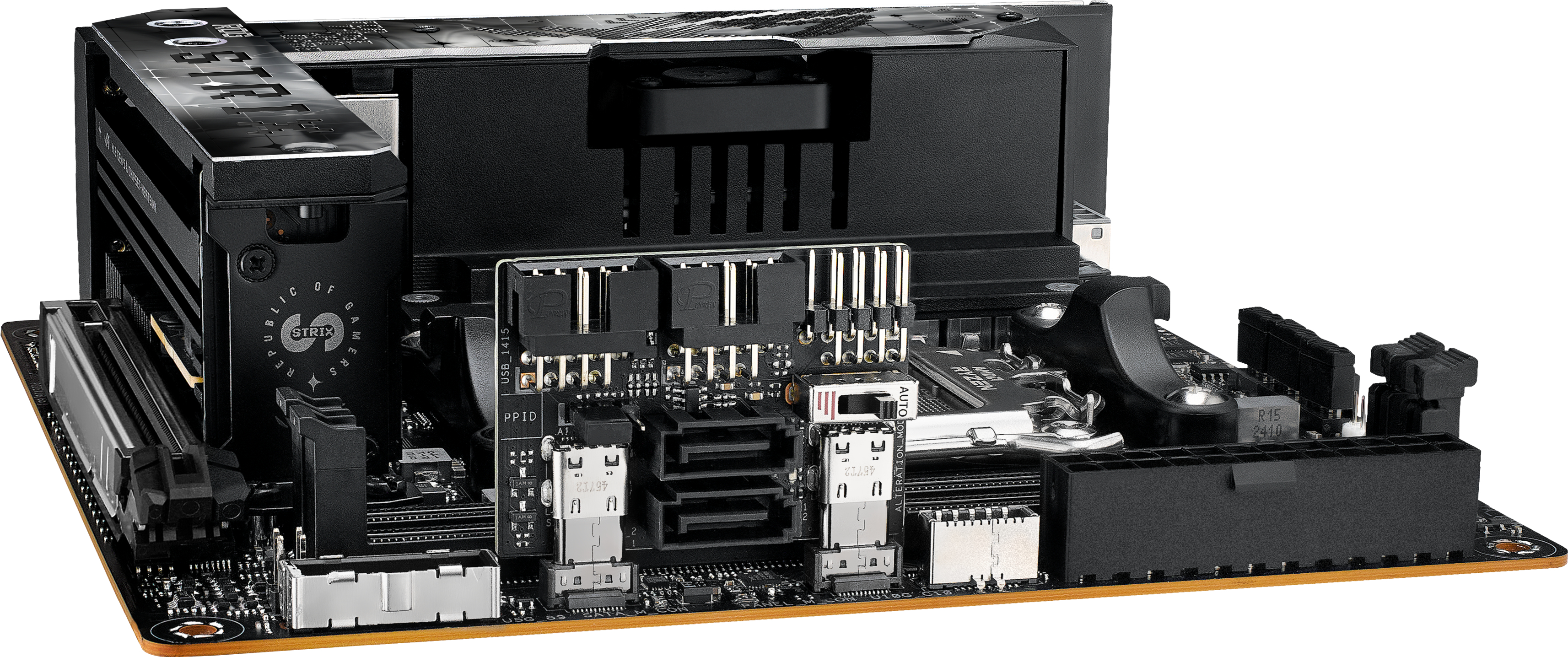 Материнcкая плата ASUS ROG STRIX X870-I GAMING WIFI sAM5 (90MB1IW0-M0EAY0) фото 